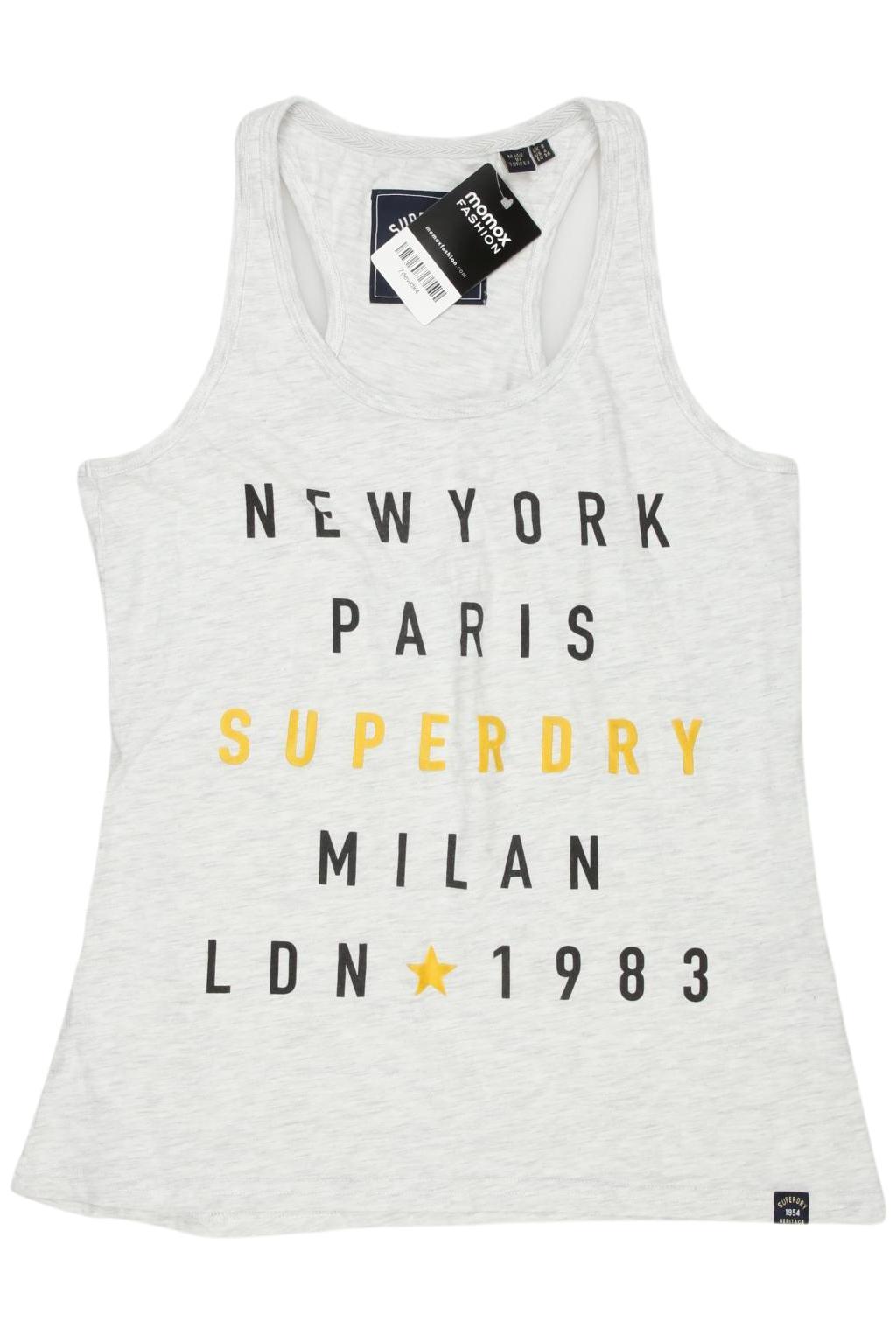 

Superdry Damen Top, grau, Gr. 36