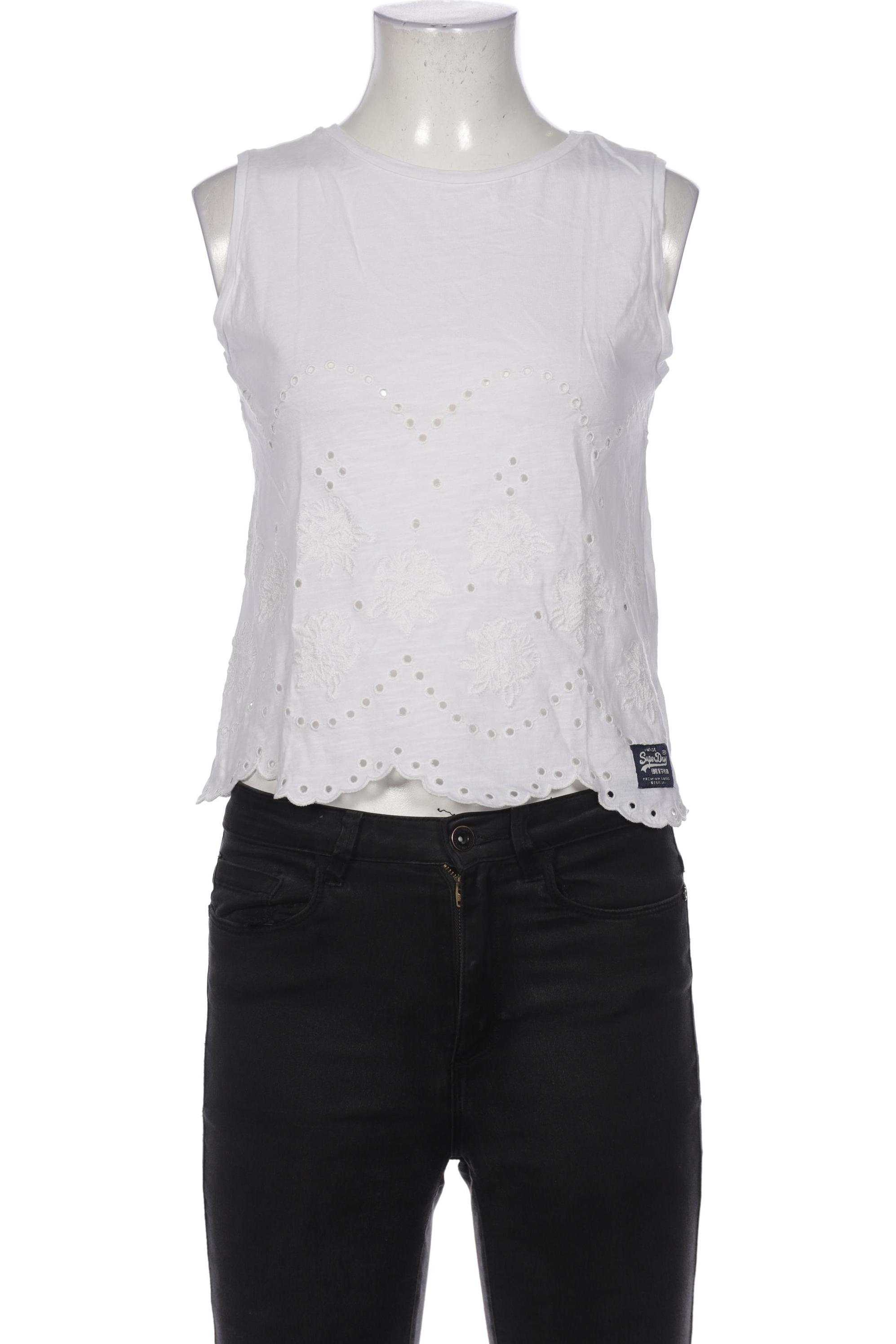 

Superdry Damen Top, weiß, Gr. 34