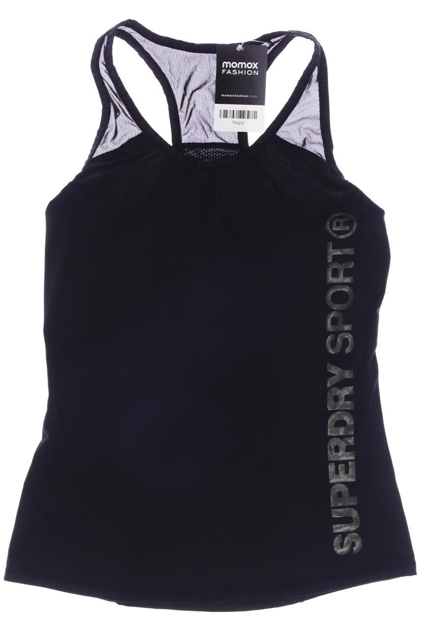 

Superdry Damen Top, schwarz, Gr. 36