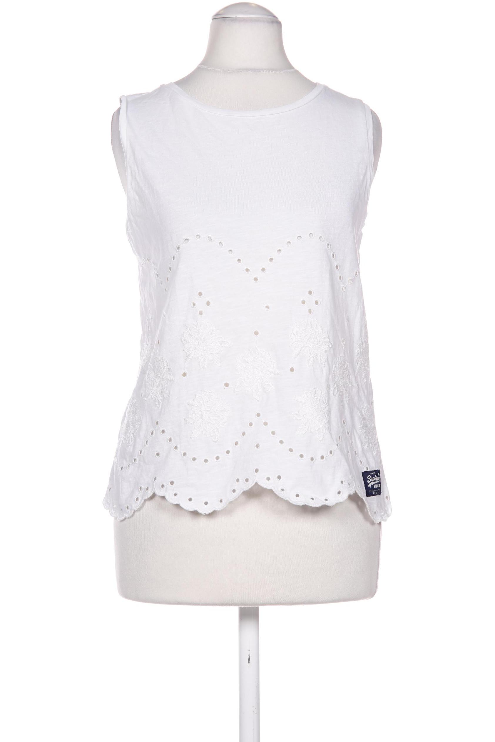 

Superdry Damen Top, weiß, Gr. 34