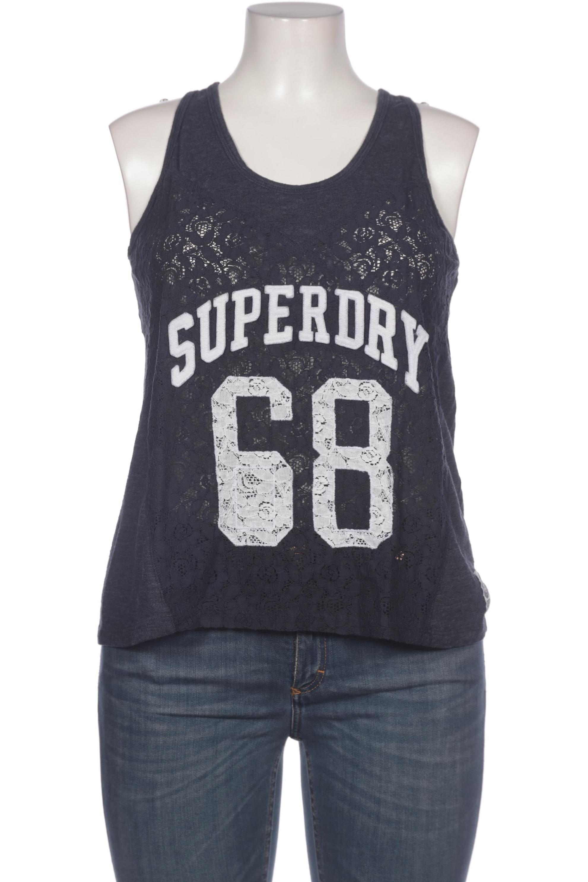 

Superdry Damen Top, marineblau, Gr. 44