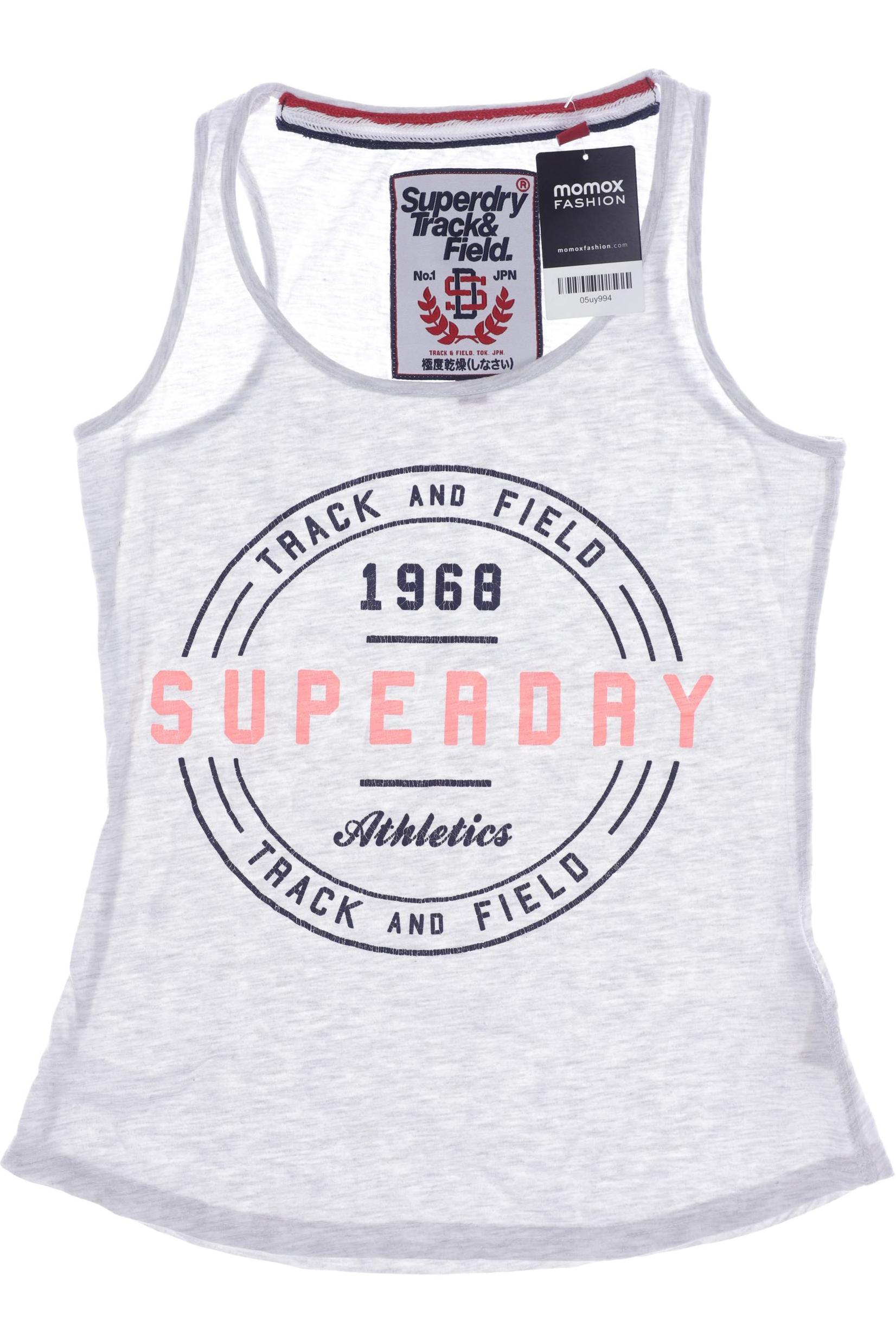 

Superdry Damen Top, grau, Gr. 34