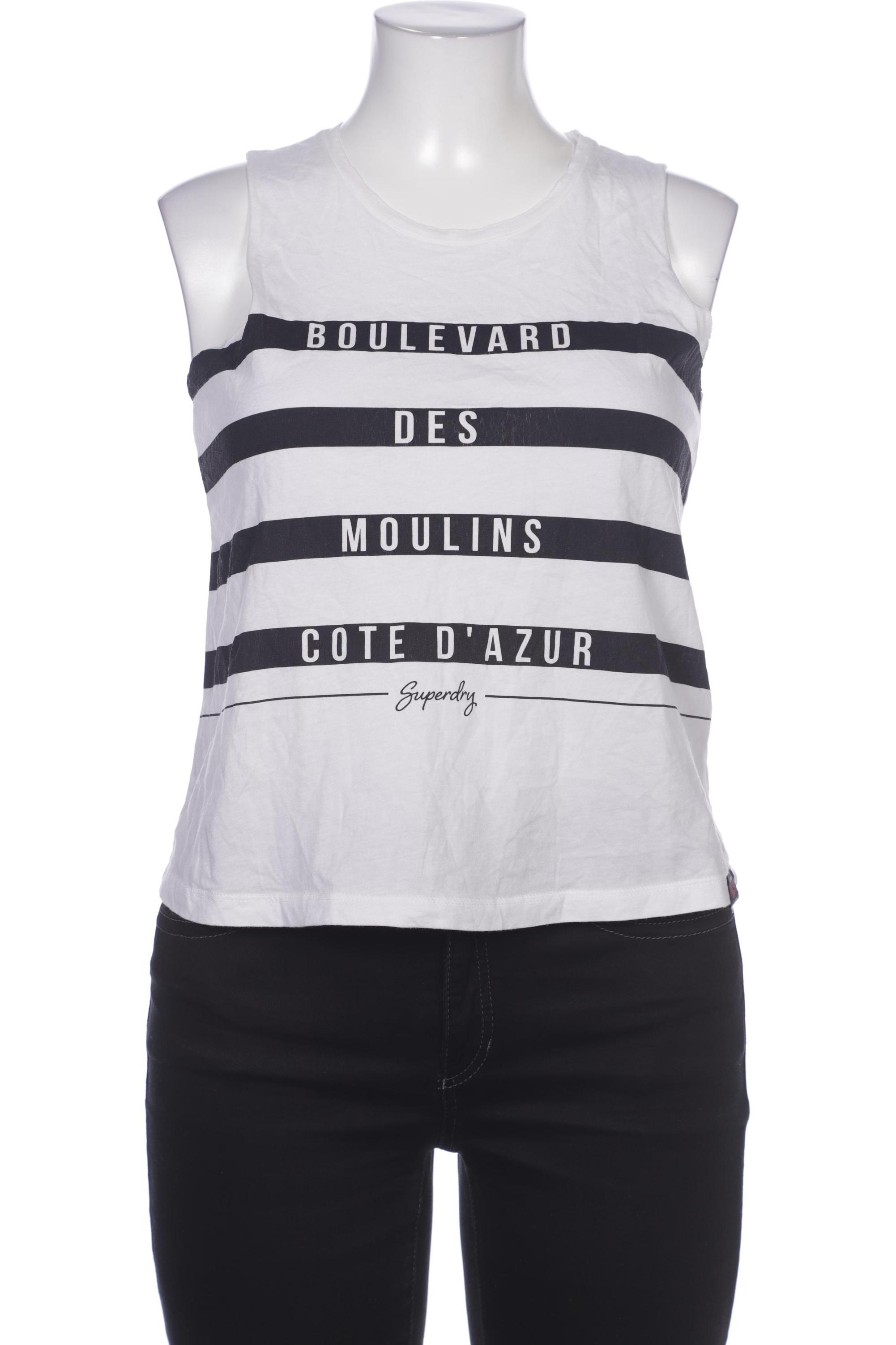 

Superdry Damen Top, weiß, Gr. 42