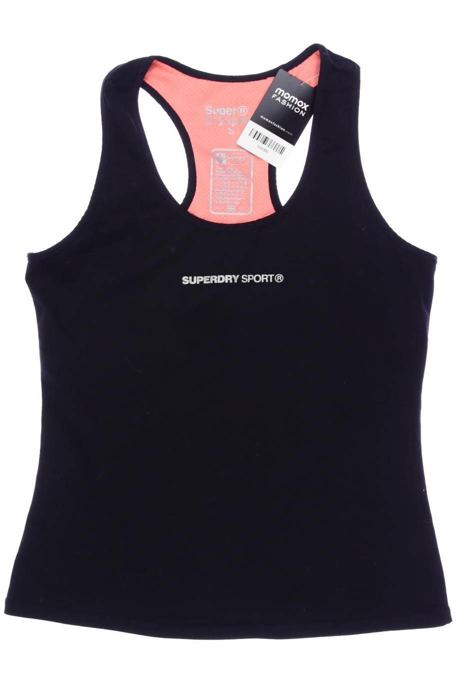 

Superdry Damen Top, schwarz, Gr. 36