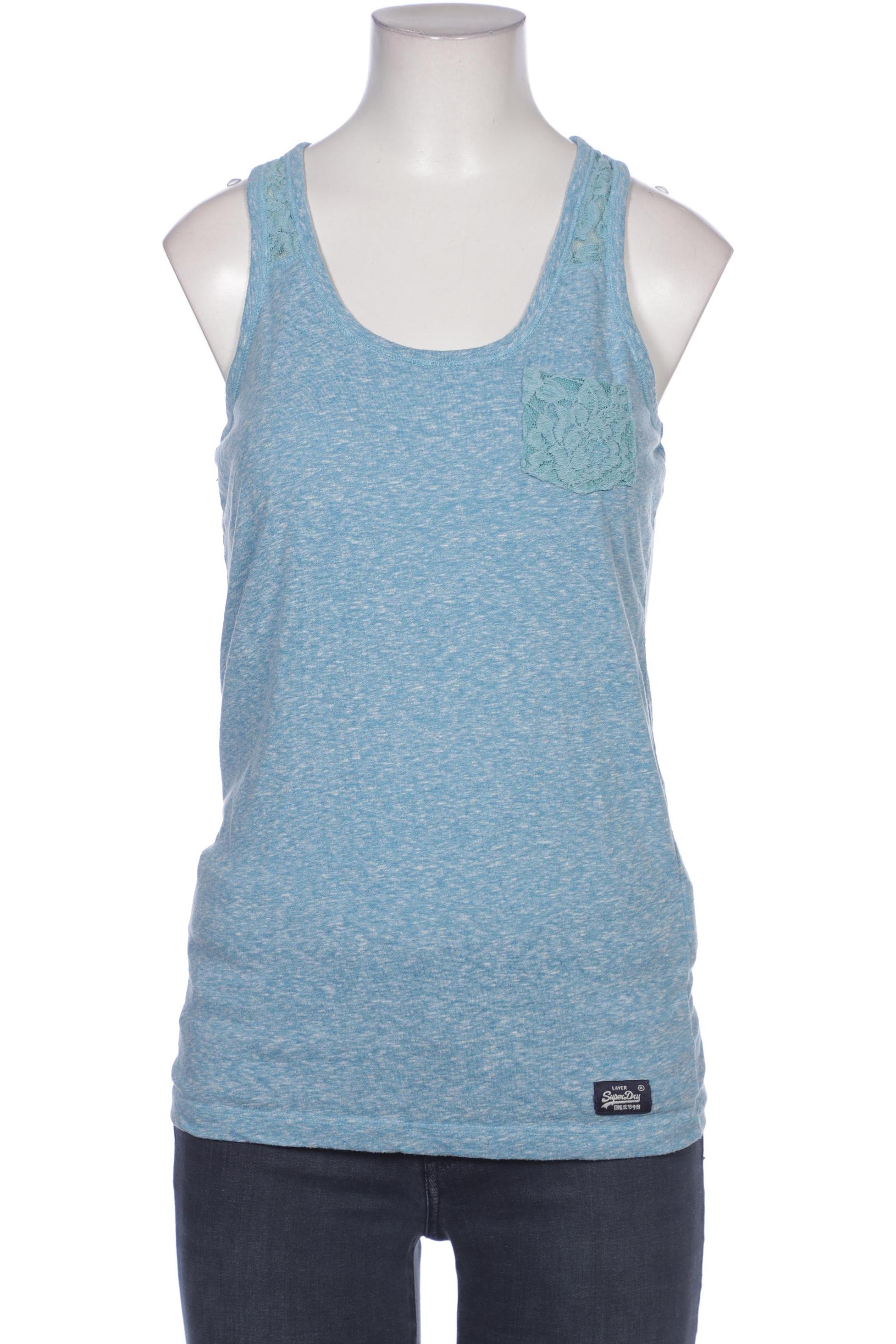 

Superdry Damen Top, hellblau, Gr. 36