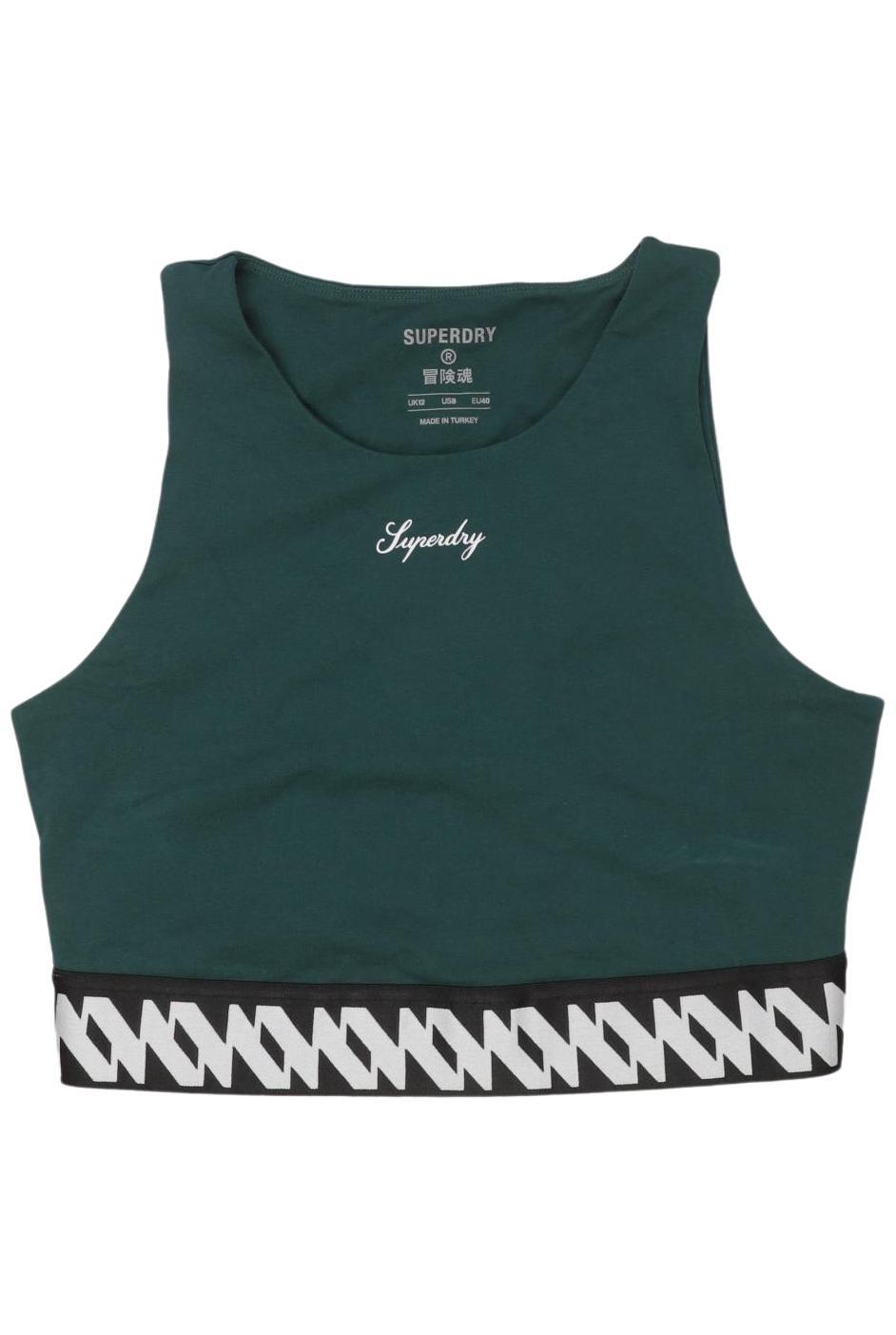 

Superdry Damen Top, grün, Gr. 40