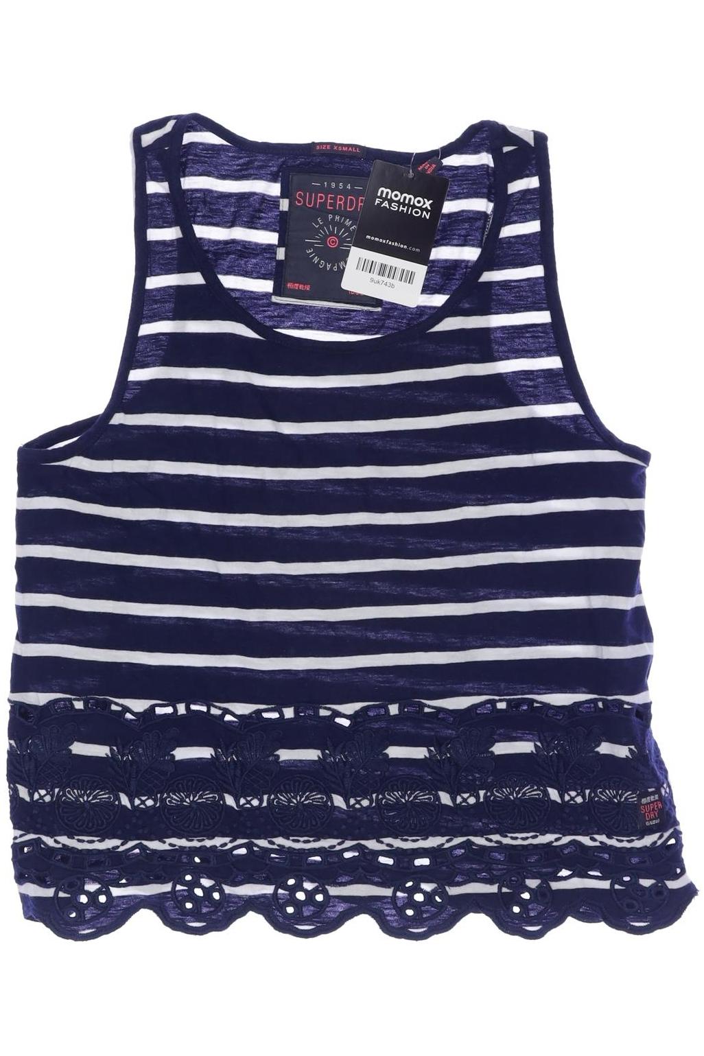

Superdry Damen Top, marineblau, Gr. 34