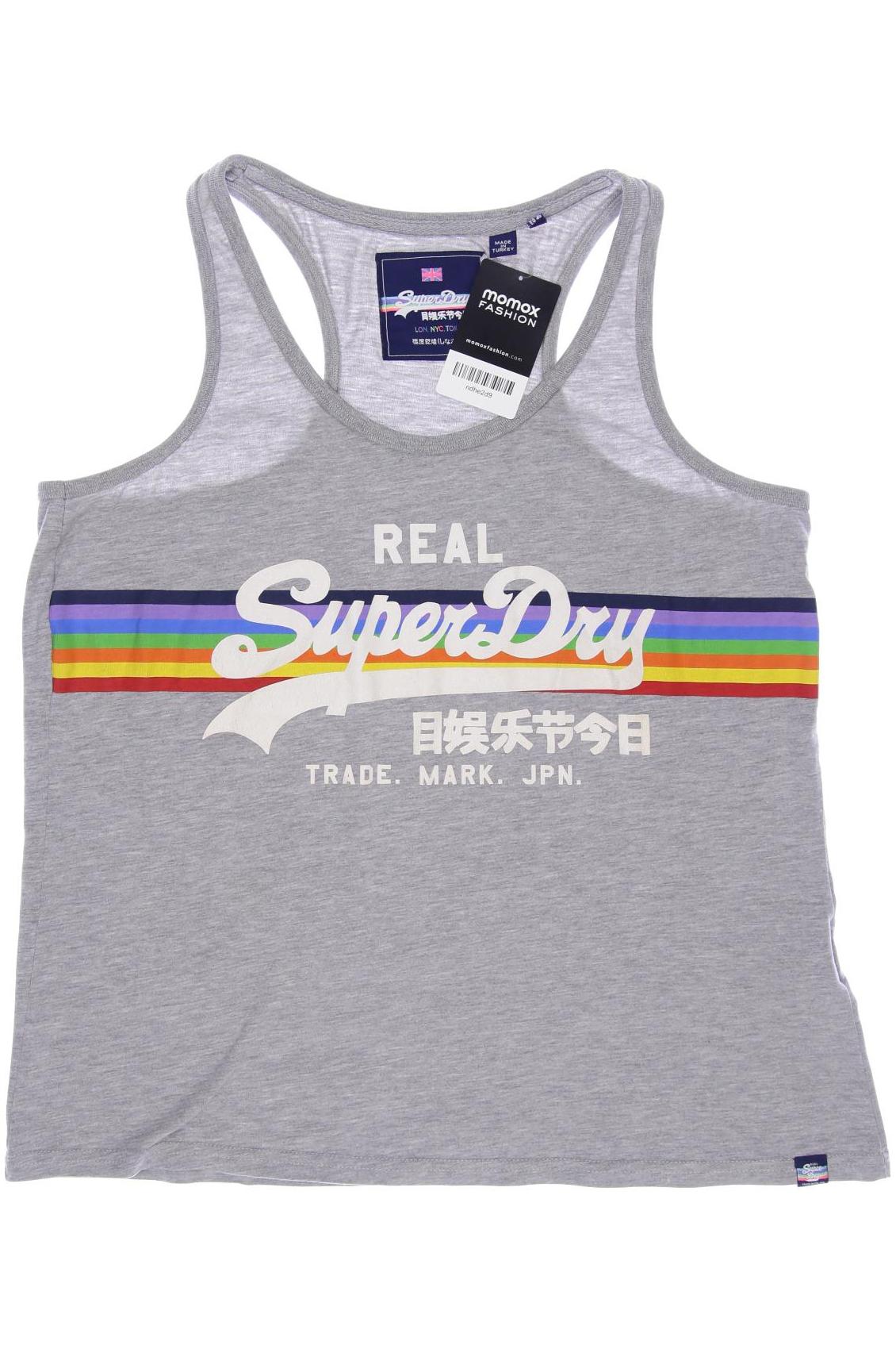 

Superdry Damen Top, grau, Gr. 40