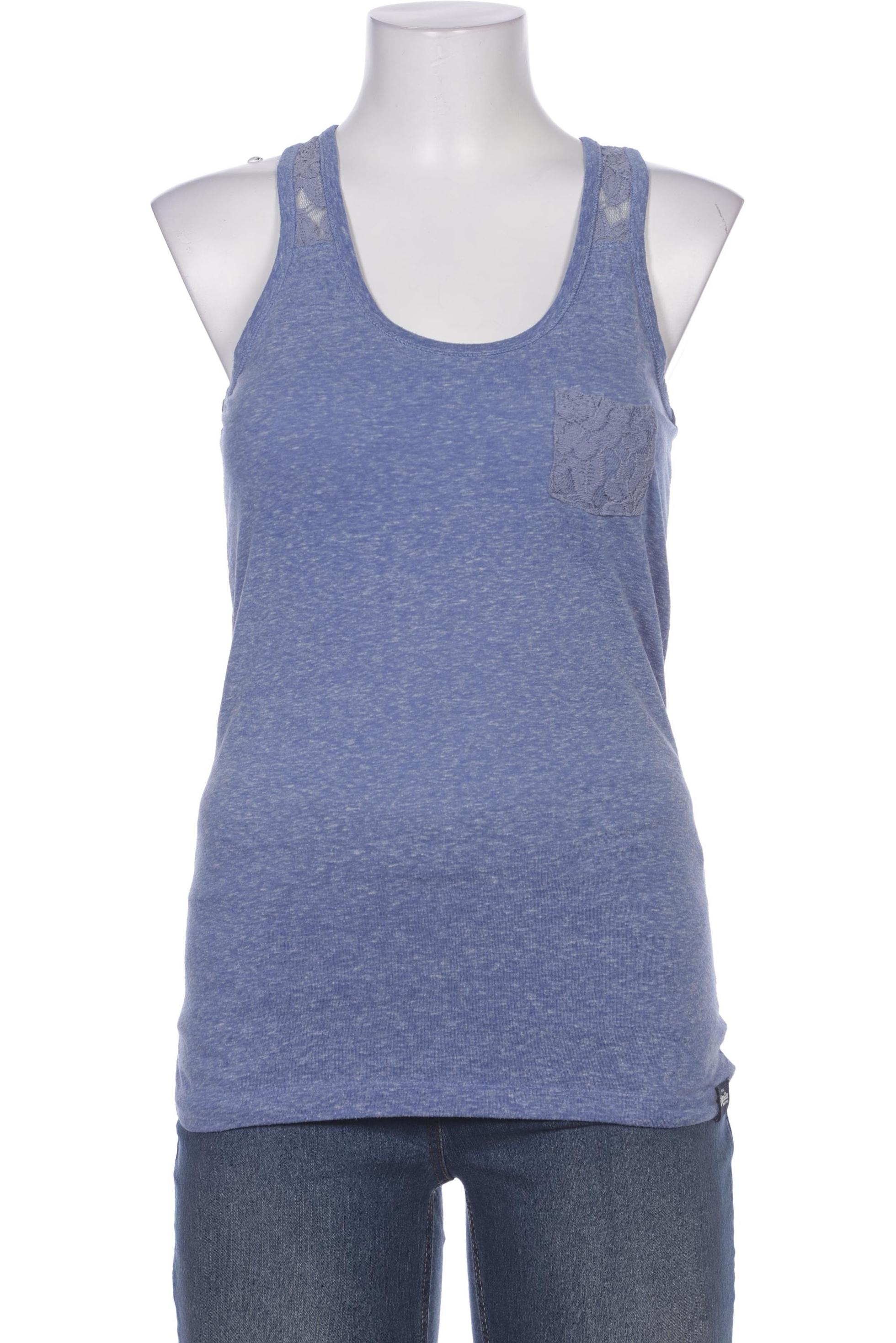 

Superdry Damen Top, blau, Gr. 38