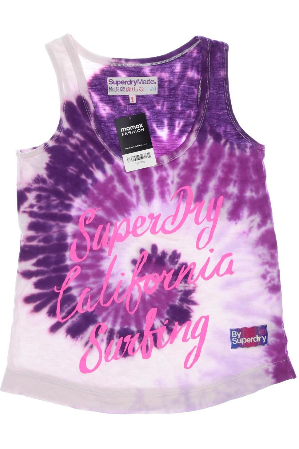 

Superdry Damen Top, flieder, Gr. 34