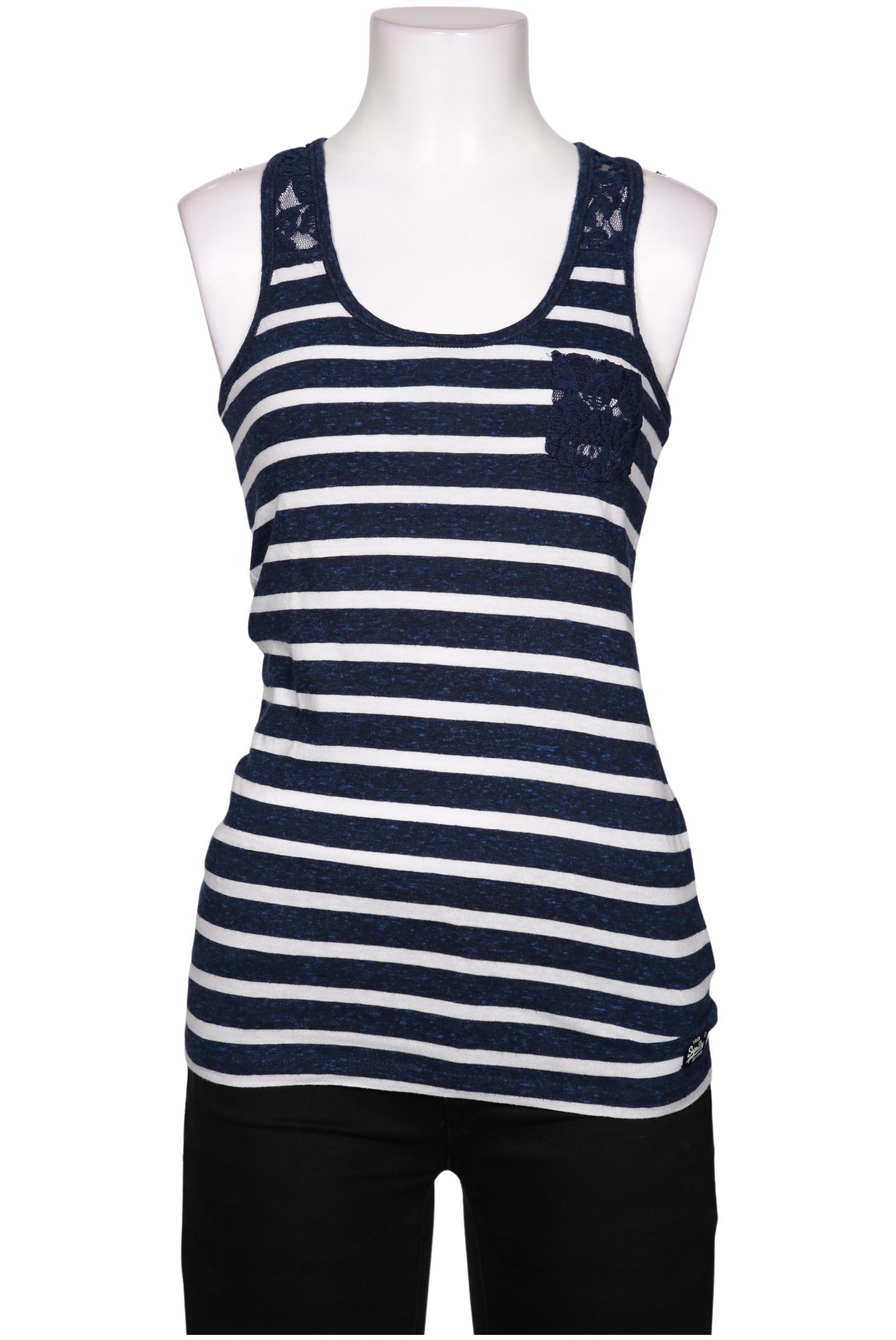 

Superdry Damen Top, marineblau, Gr. 34