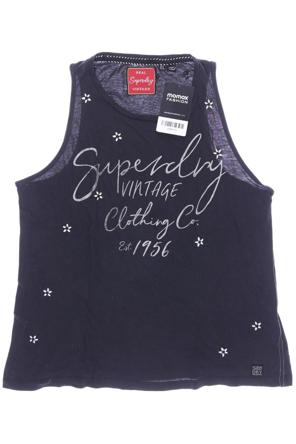 

Superdry Damen Top, schwarz