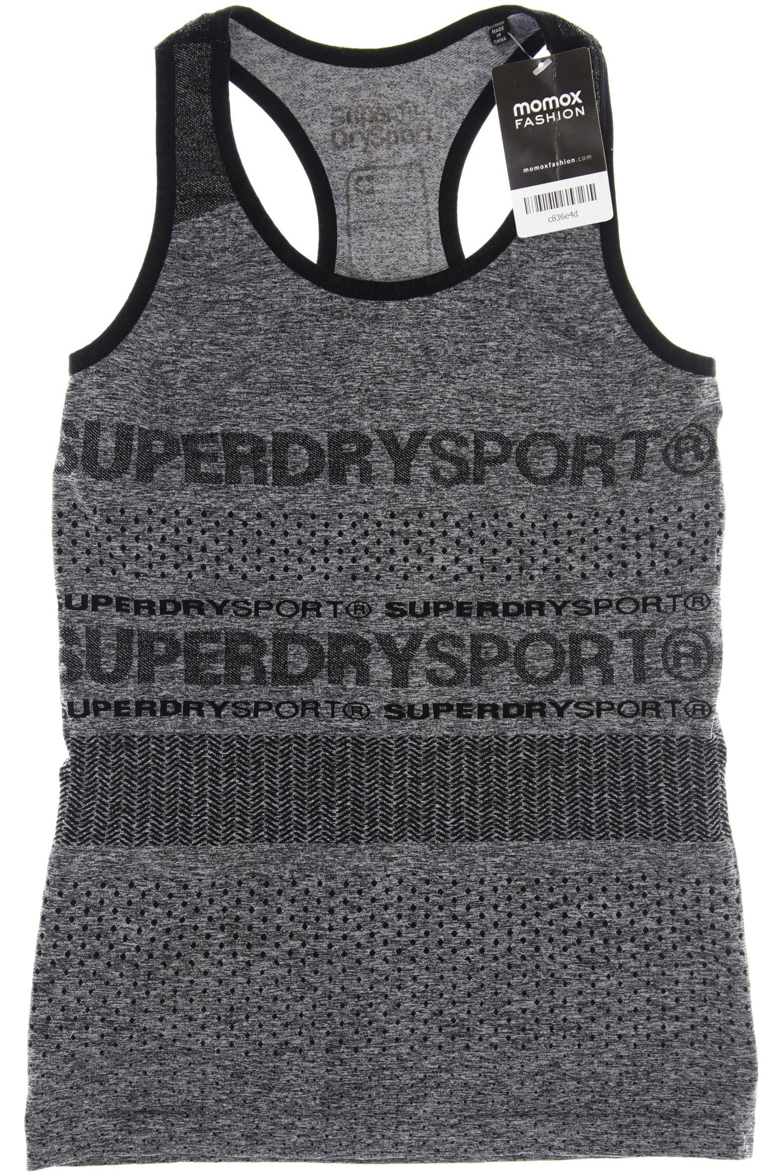 

Superdry Damen Top, grau, Gr. 34