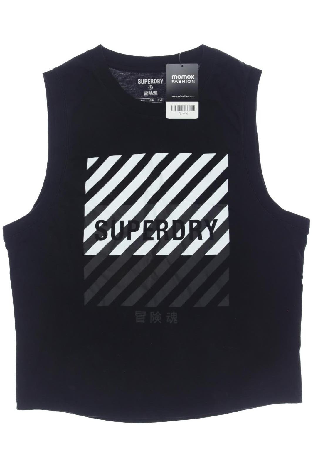 

Superdry Damen Top, schwarz, Gr. 42