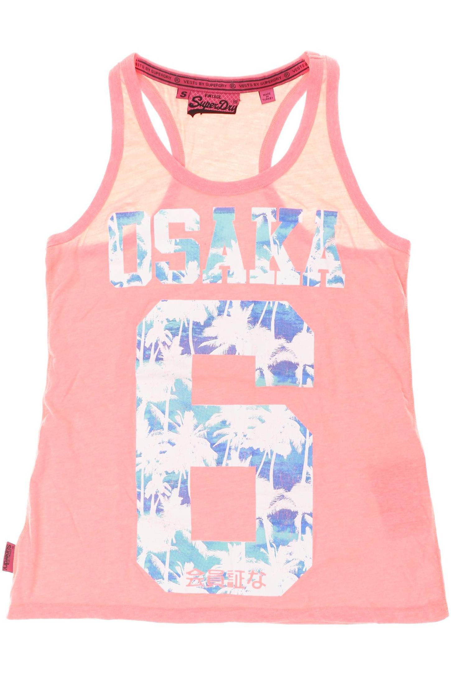 

Superdry Damen Top, pink, Gr.