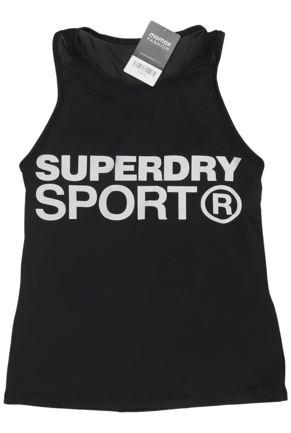 

Superdry Damen Top, schwarz, Gr. 38