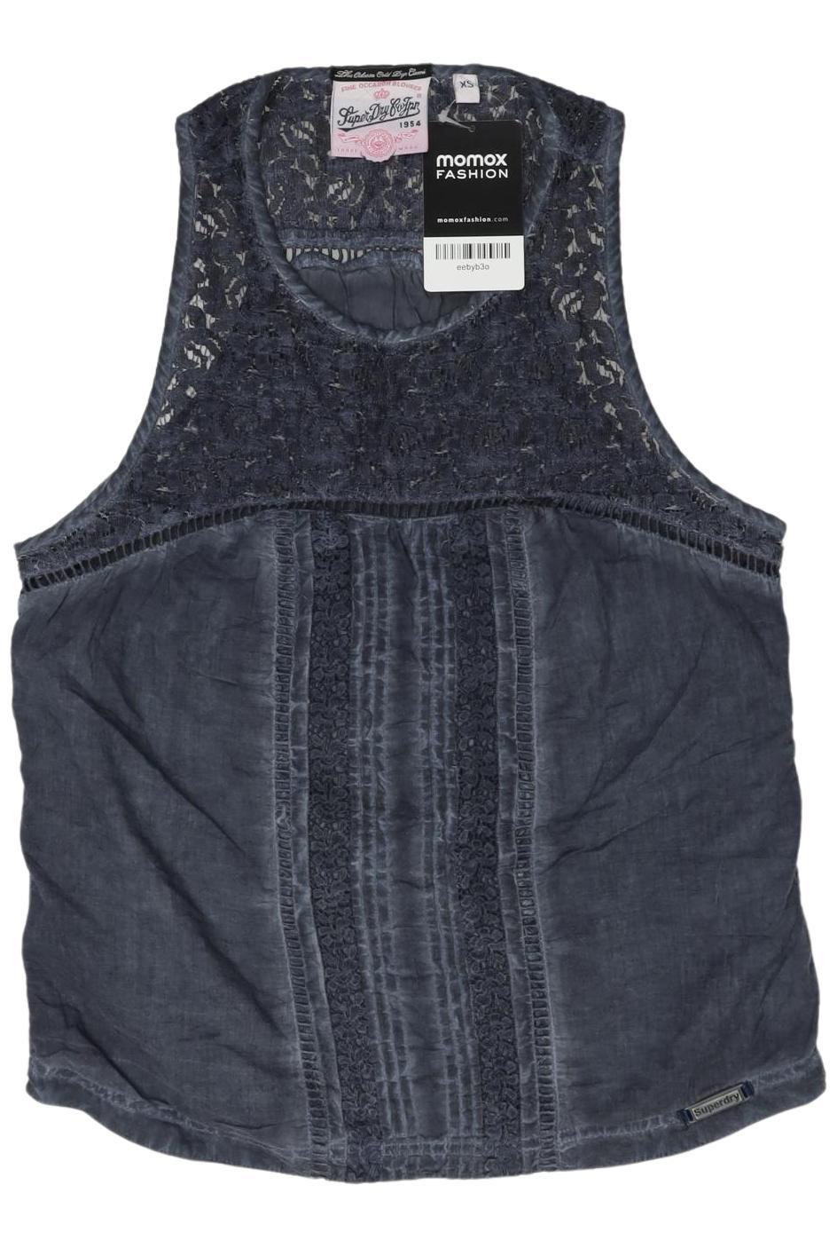 

Superdry Damen Top, grau, Gr. 34