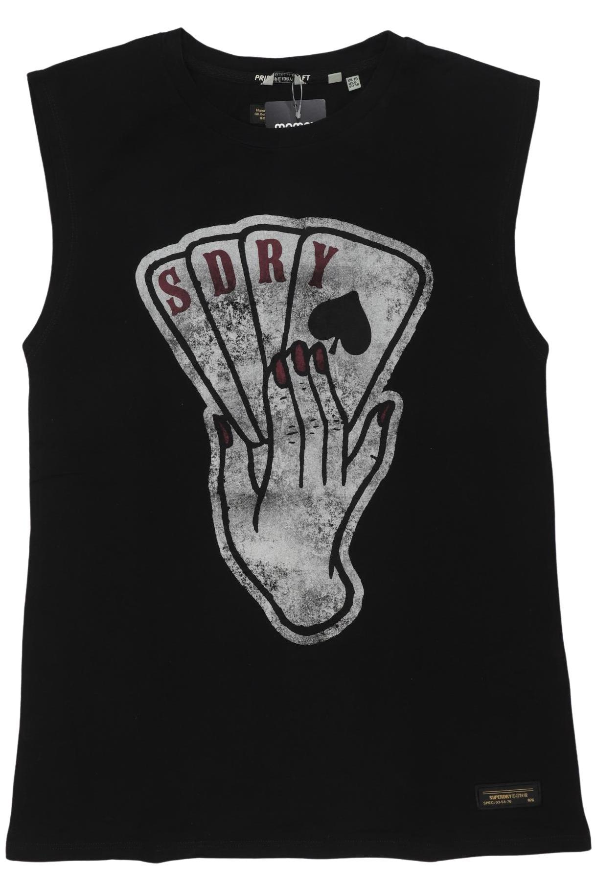 

Superdry Damen Top, schwarz, Gr. 38