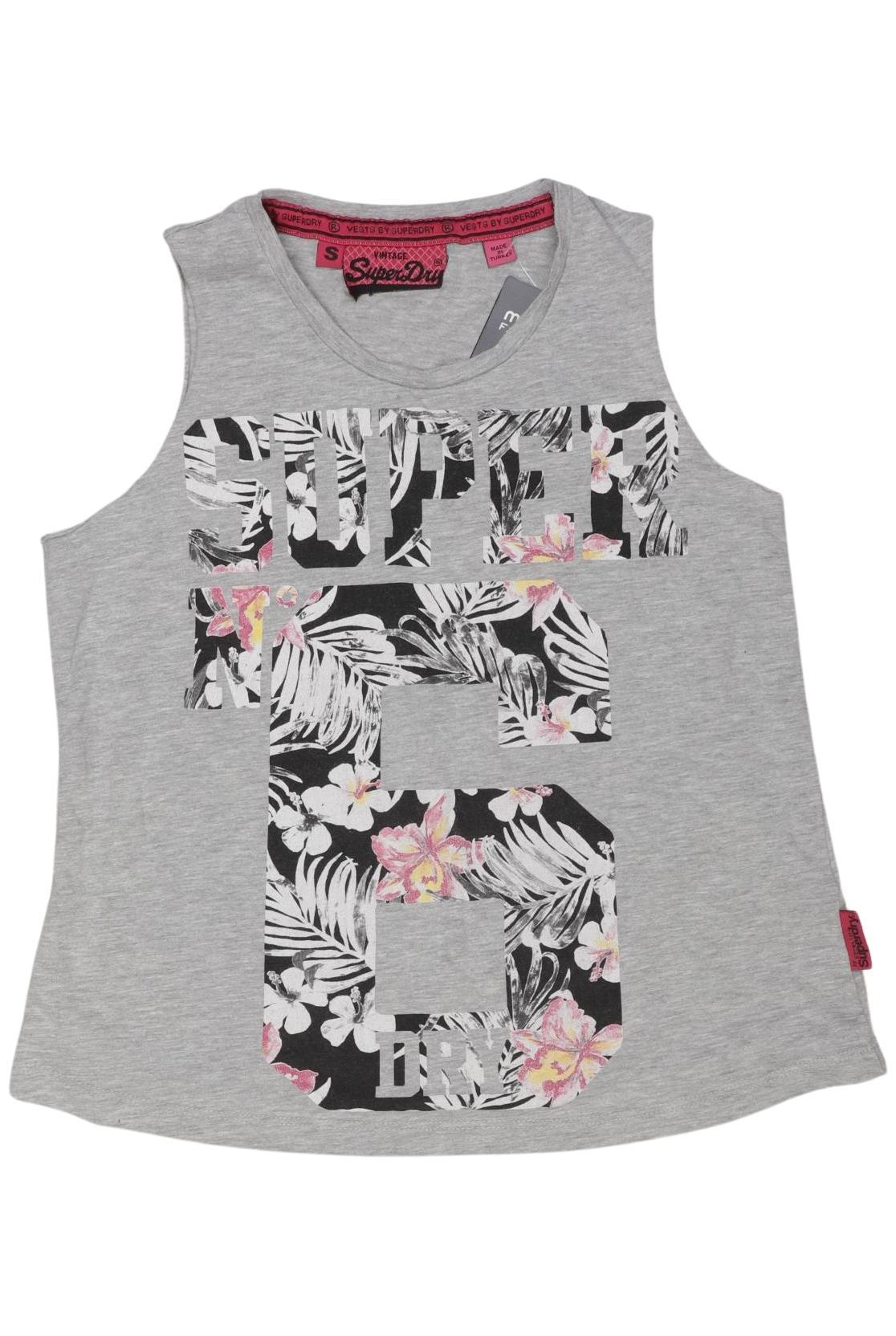 

Superdry Damen Top, grau, Gr. 36