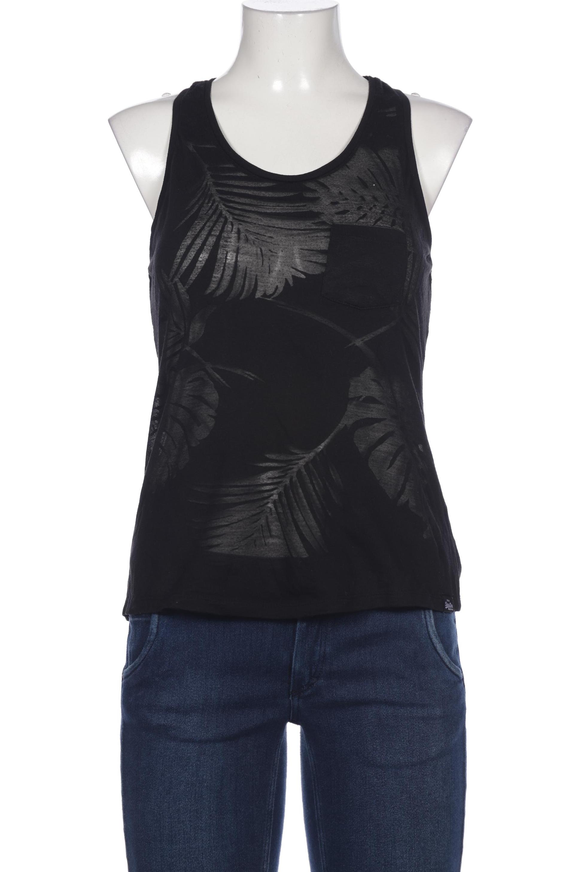 

Superdry Damen Top, schwarz