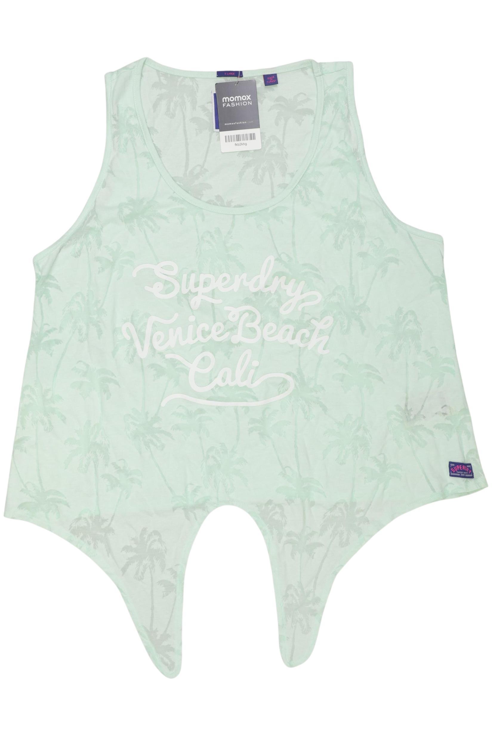 

Superdry Damen Top, hellgrün, Gr. 44