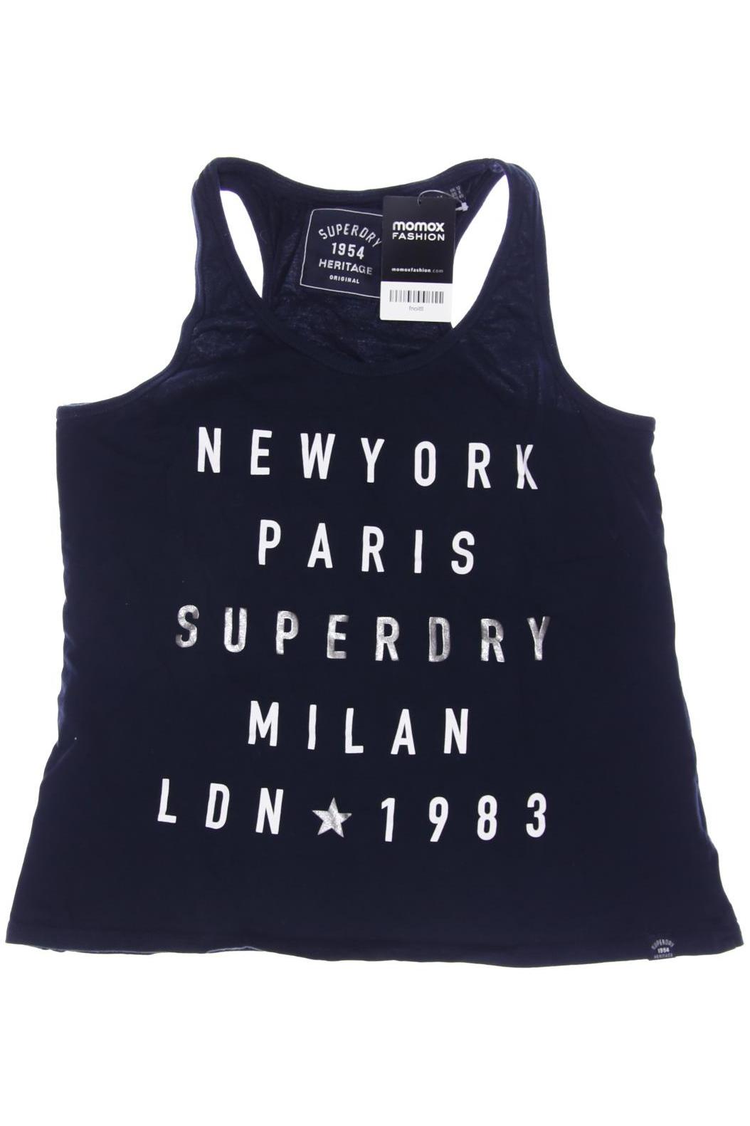 

Superdry Damen Top, marineblau