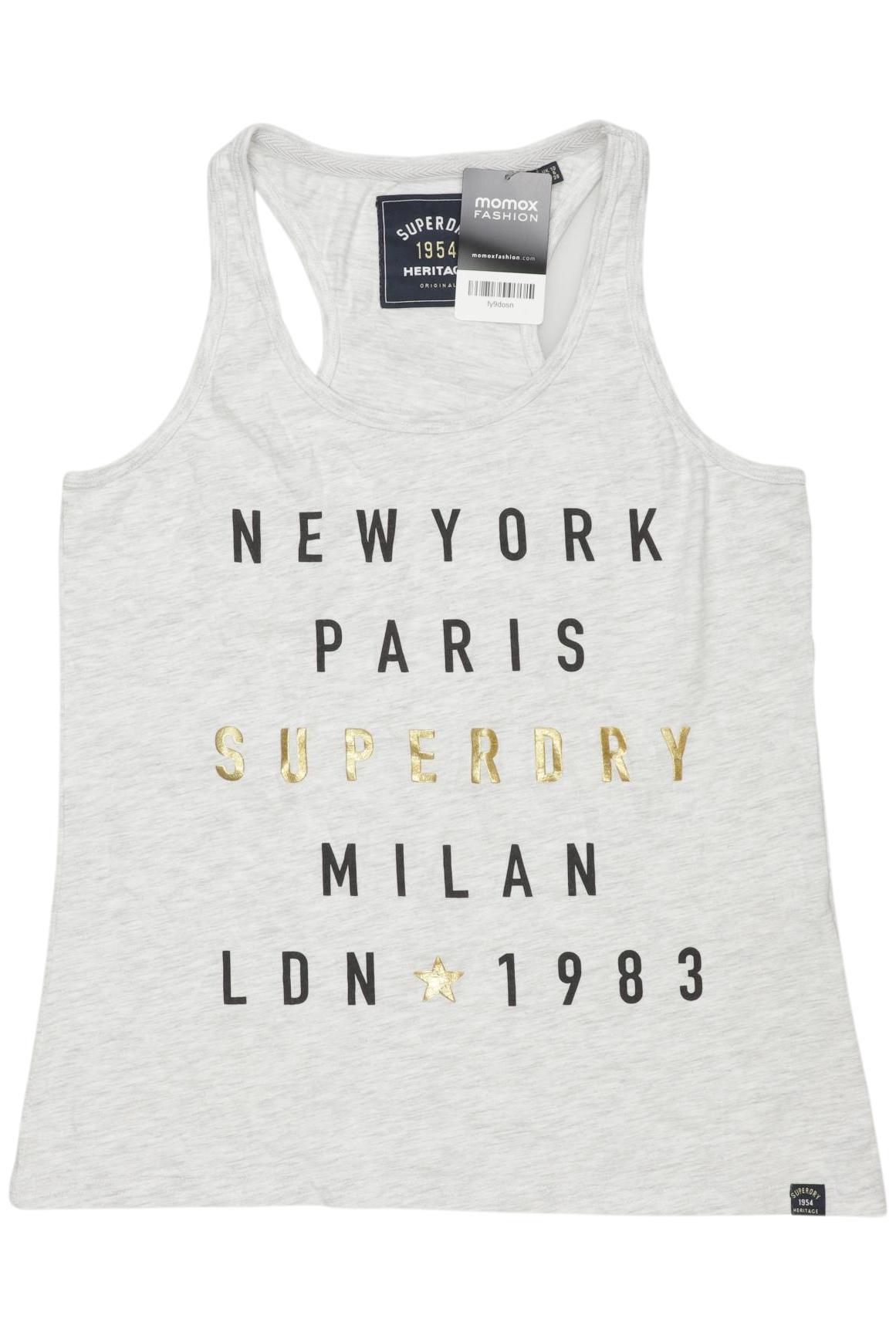 

Superdry Damen Top, grau, Gr. 38