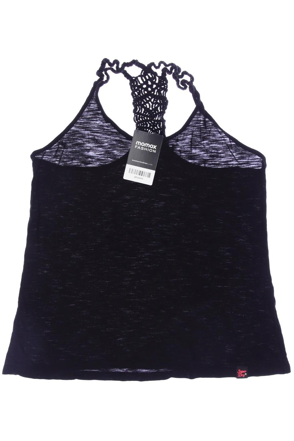 

Superdry Damen Top, schwarz, Gr. 34