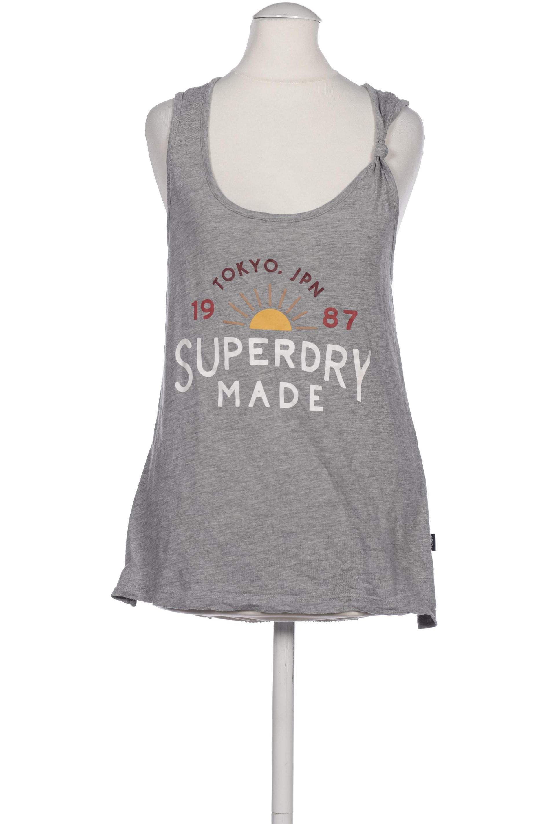 

Superdry Damen Top, grau, Gr. 34