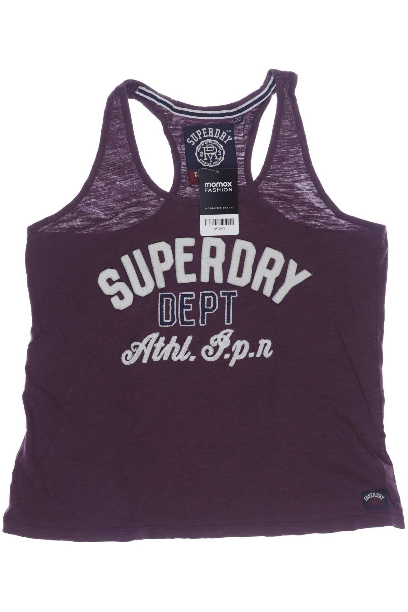 

Superdry Damen Top, bordeaux, Gr. 38