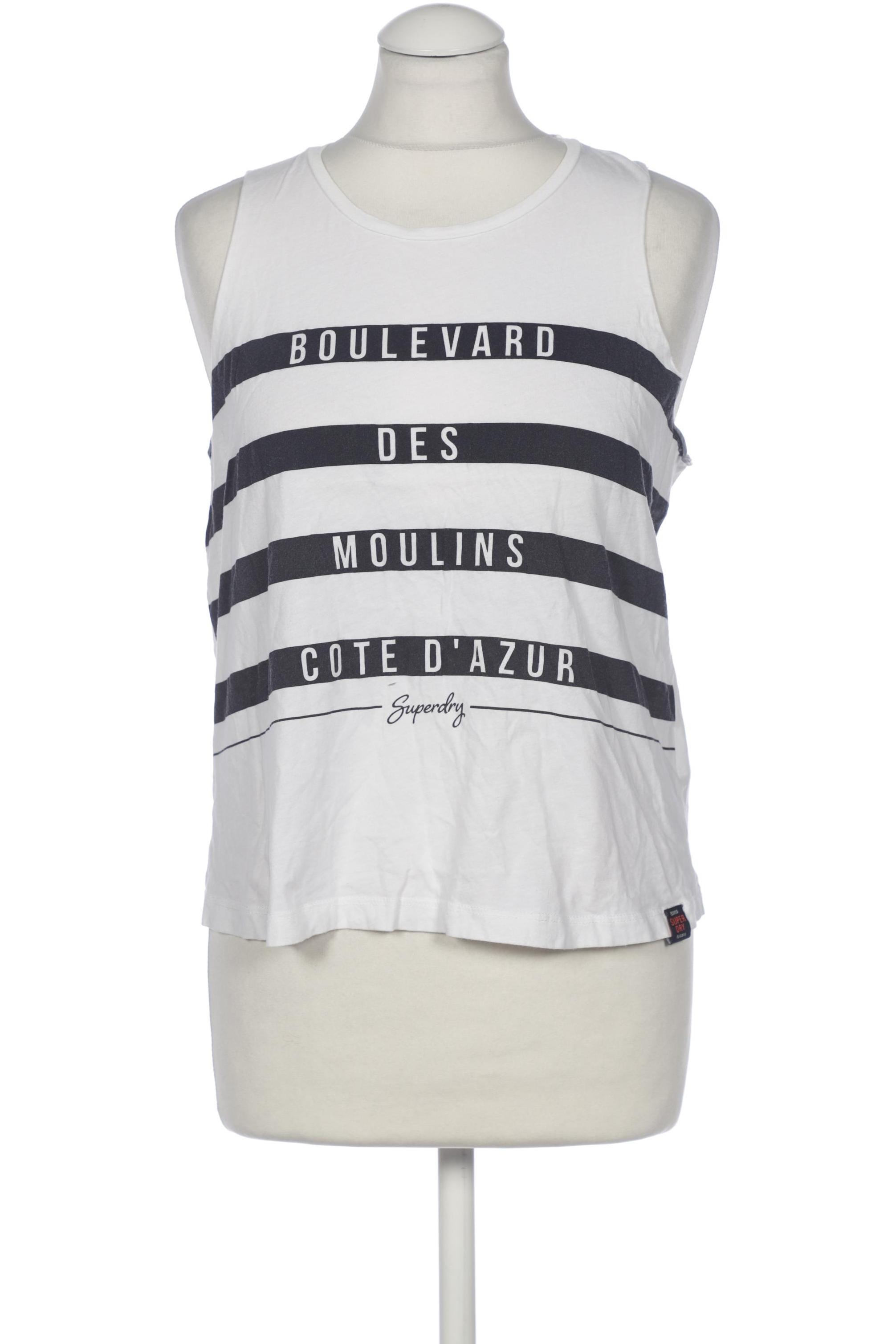 

Superdry Damen Top, weiß, Gr. 38