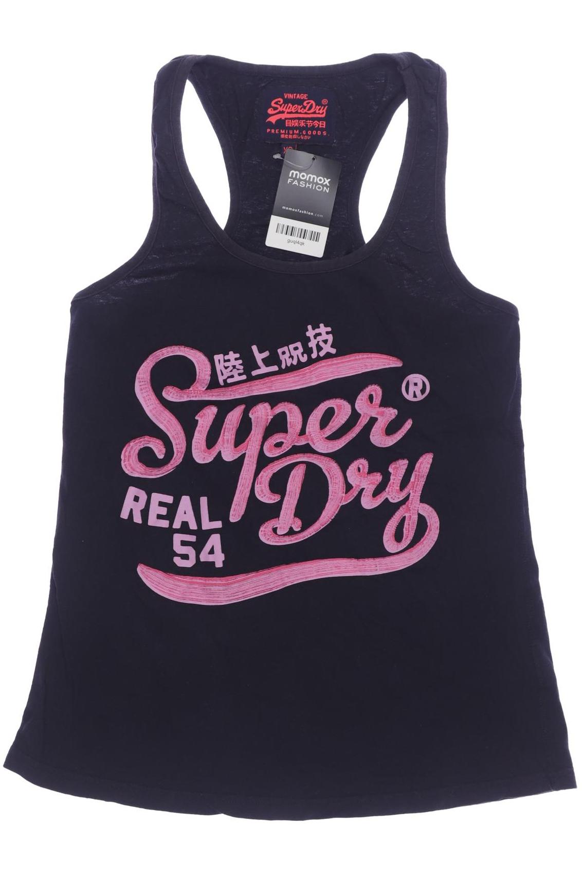 

Superdry Damen Top, marineblau, Gr. 34