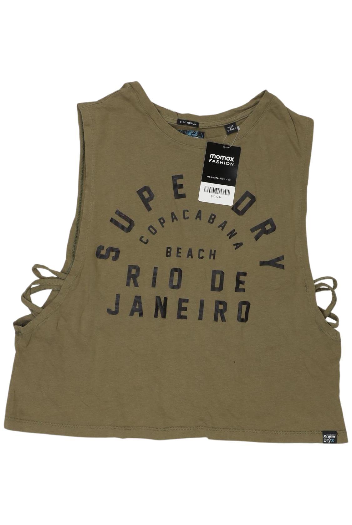 

Superdry Damen Top, grün, Gr. 38