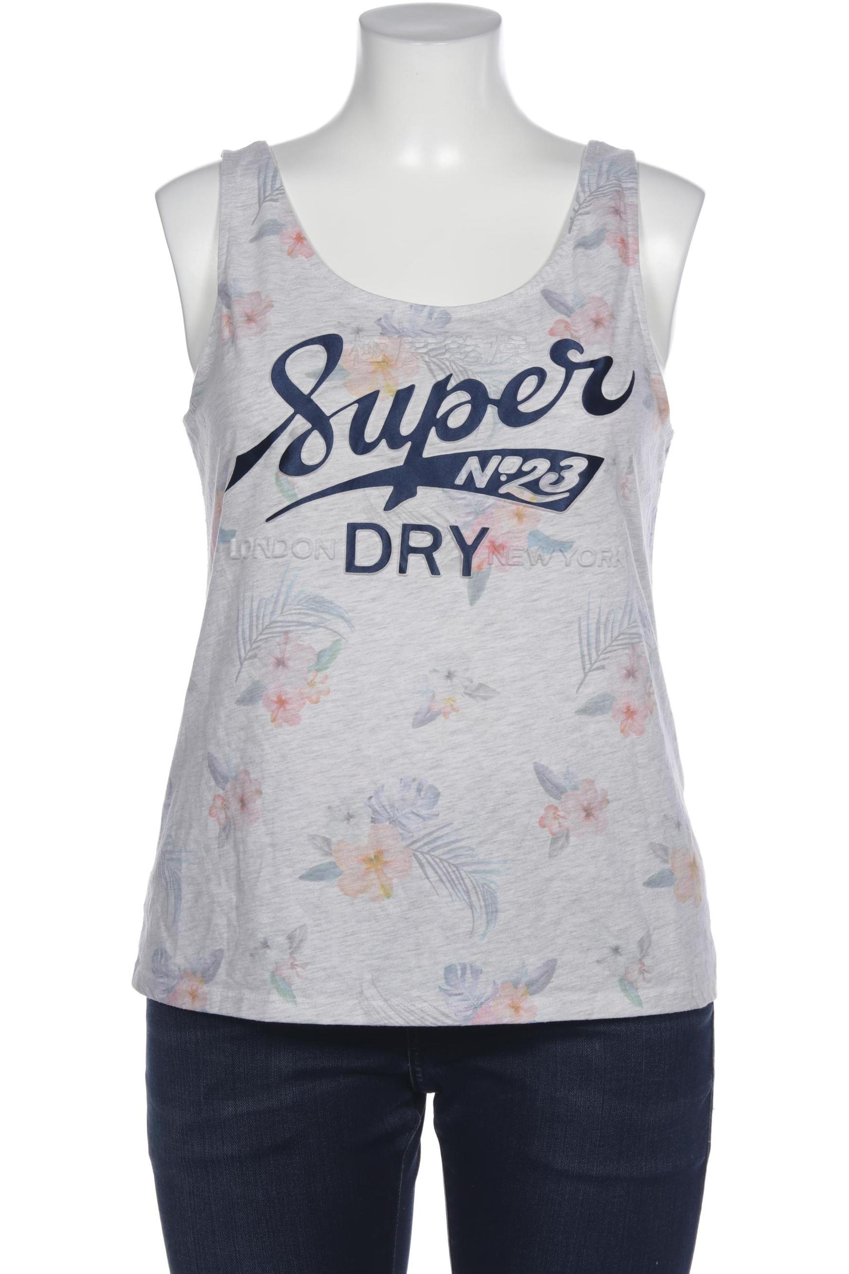 

Superdry Damen Top, grau, Gr. 42
