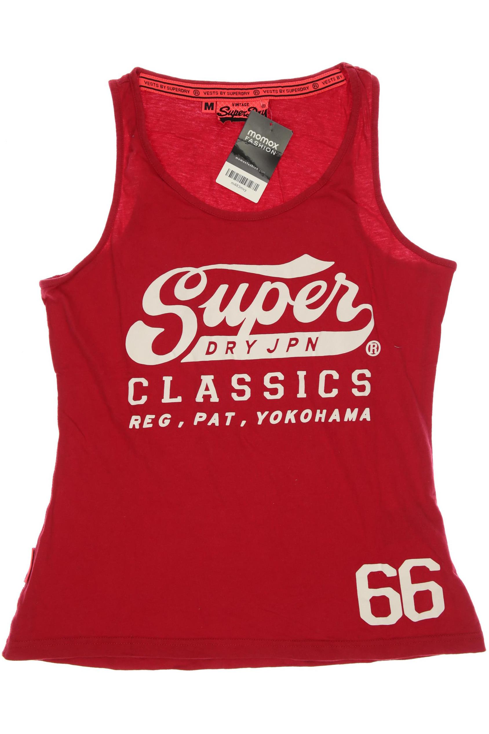 

Superdry Damen Top, rot, Gr. 38