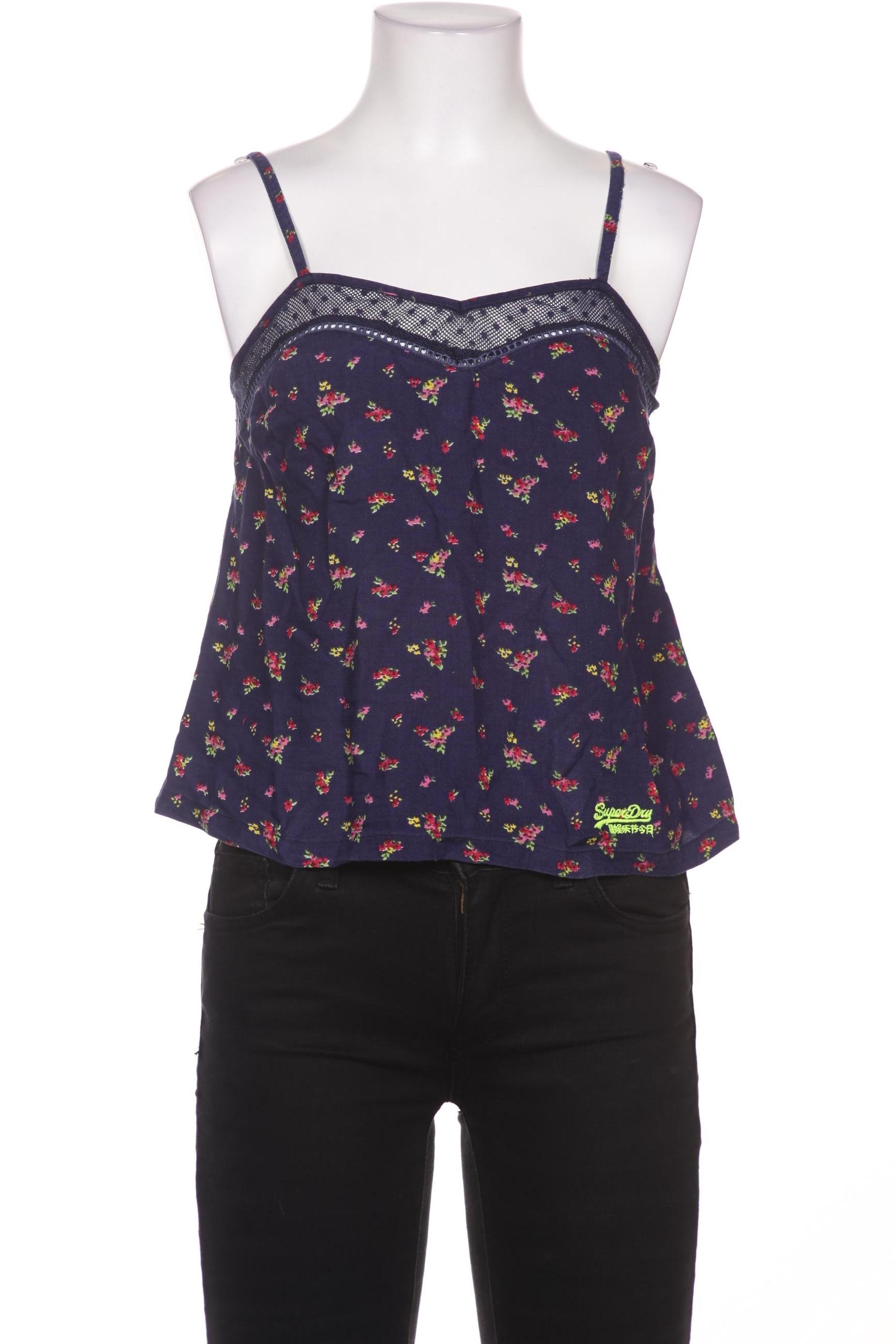 

Superdry Damen Top, marineblau, Gr. 34