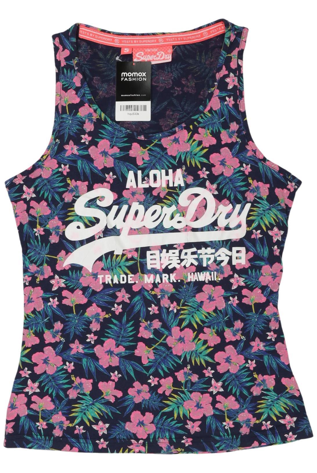 

Superdry Damen Top, marineblau, Gr. 36