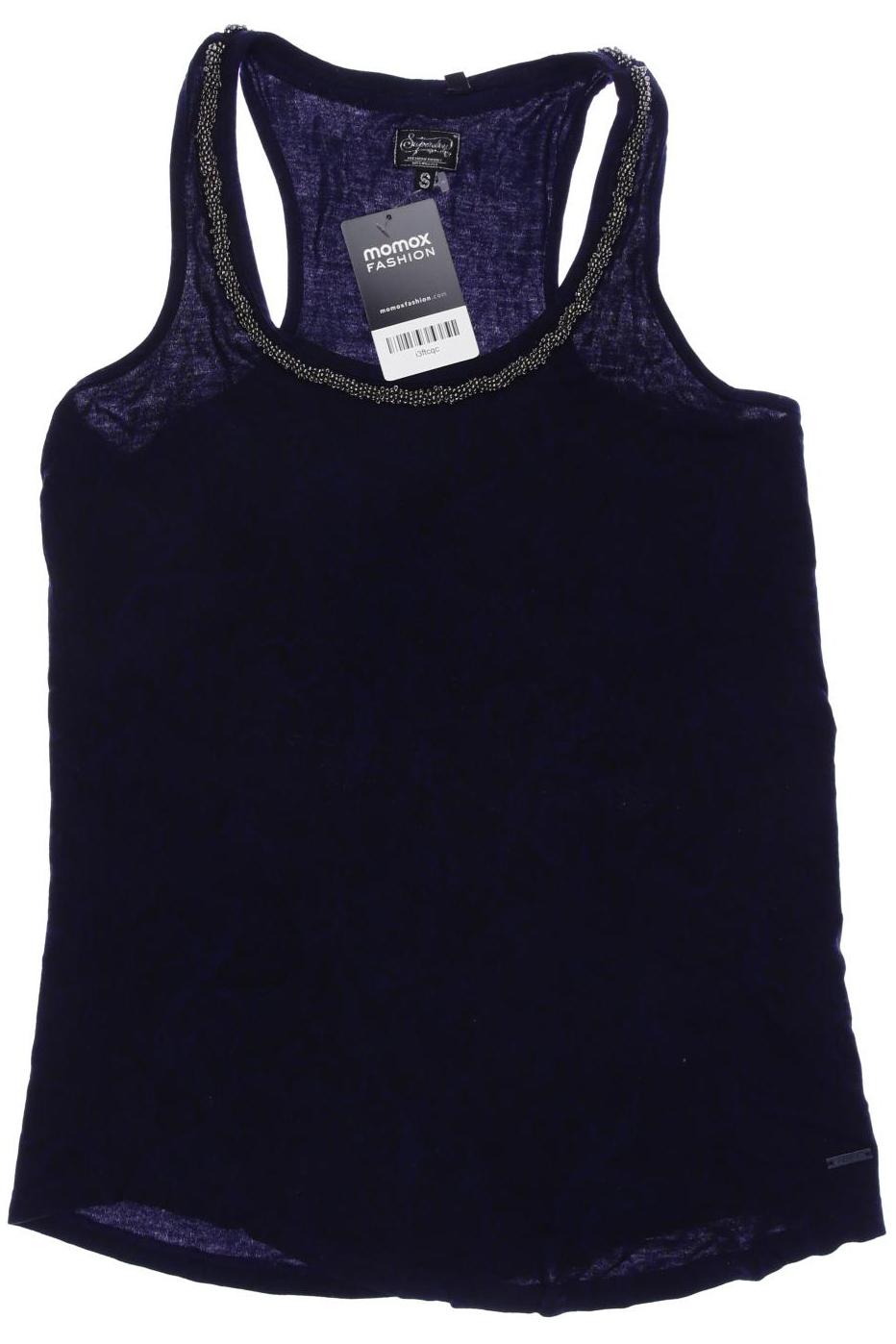 

Superdry Damen Top, marineblau, Gr. 36