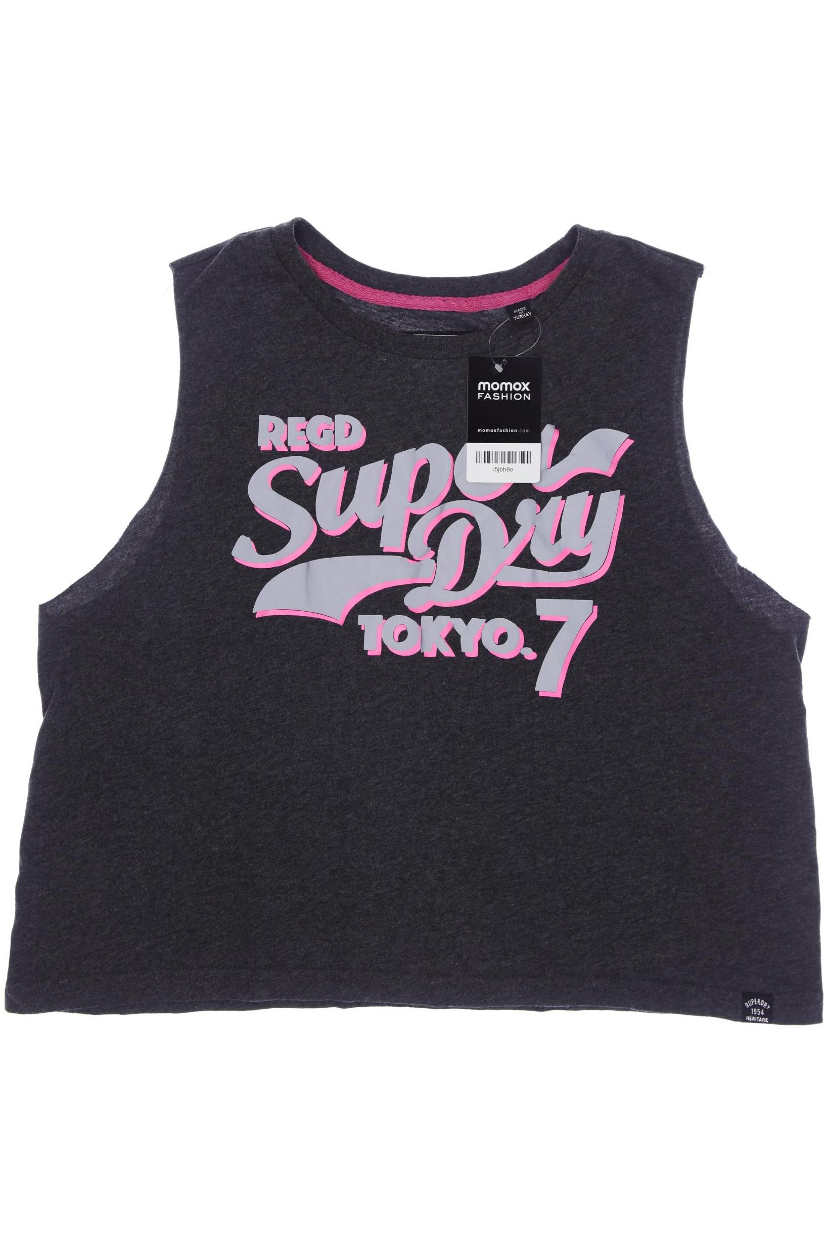 

Superdry Damen Top, grau, Gr. 40