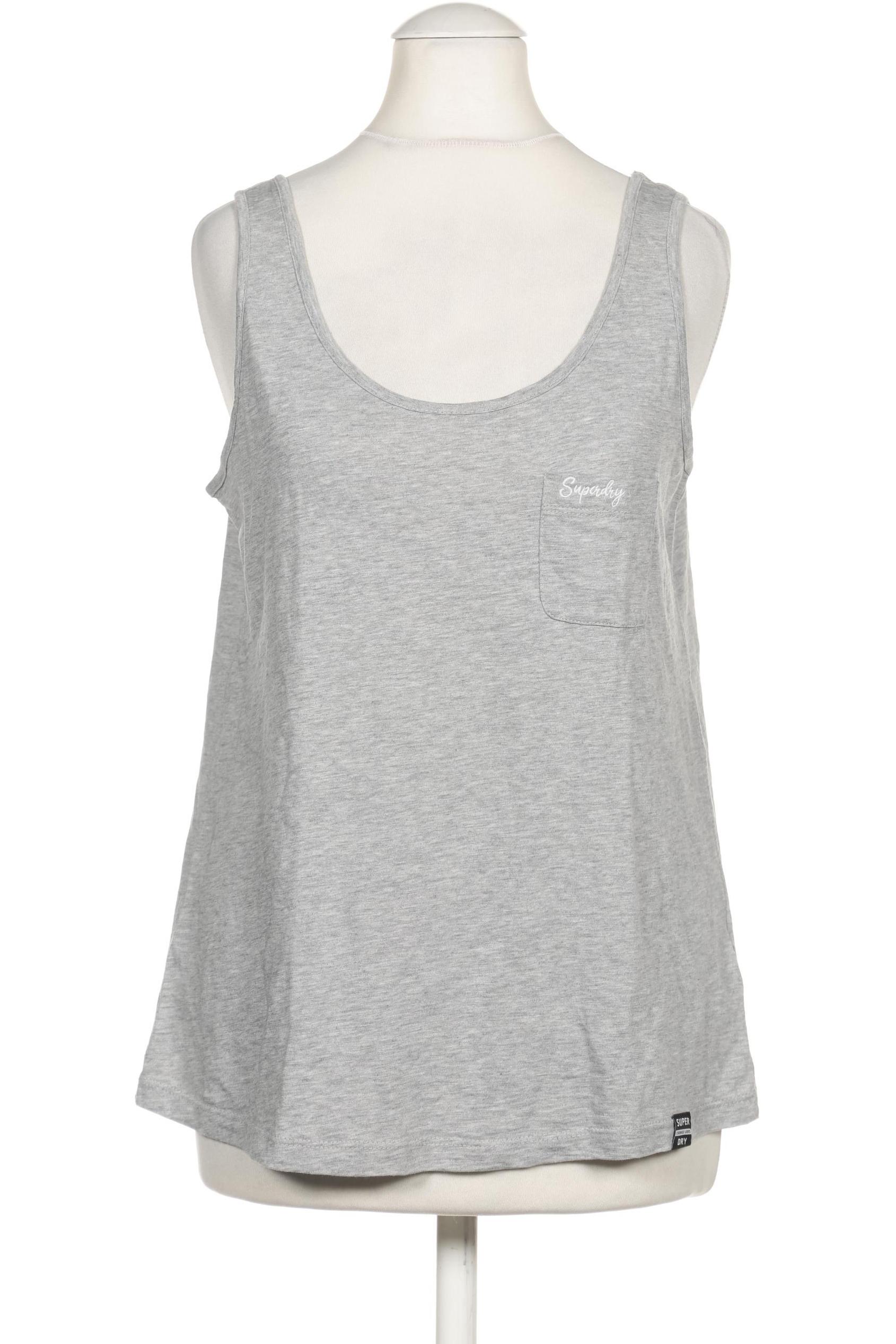 

Superdry Damen Top, grau, Gr. 34