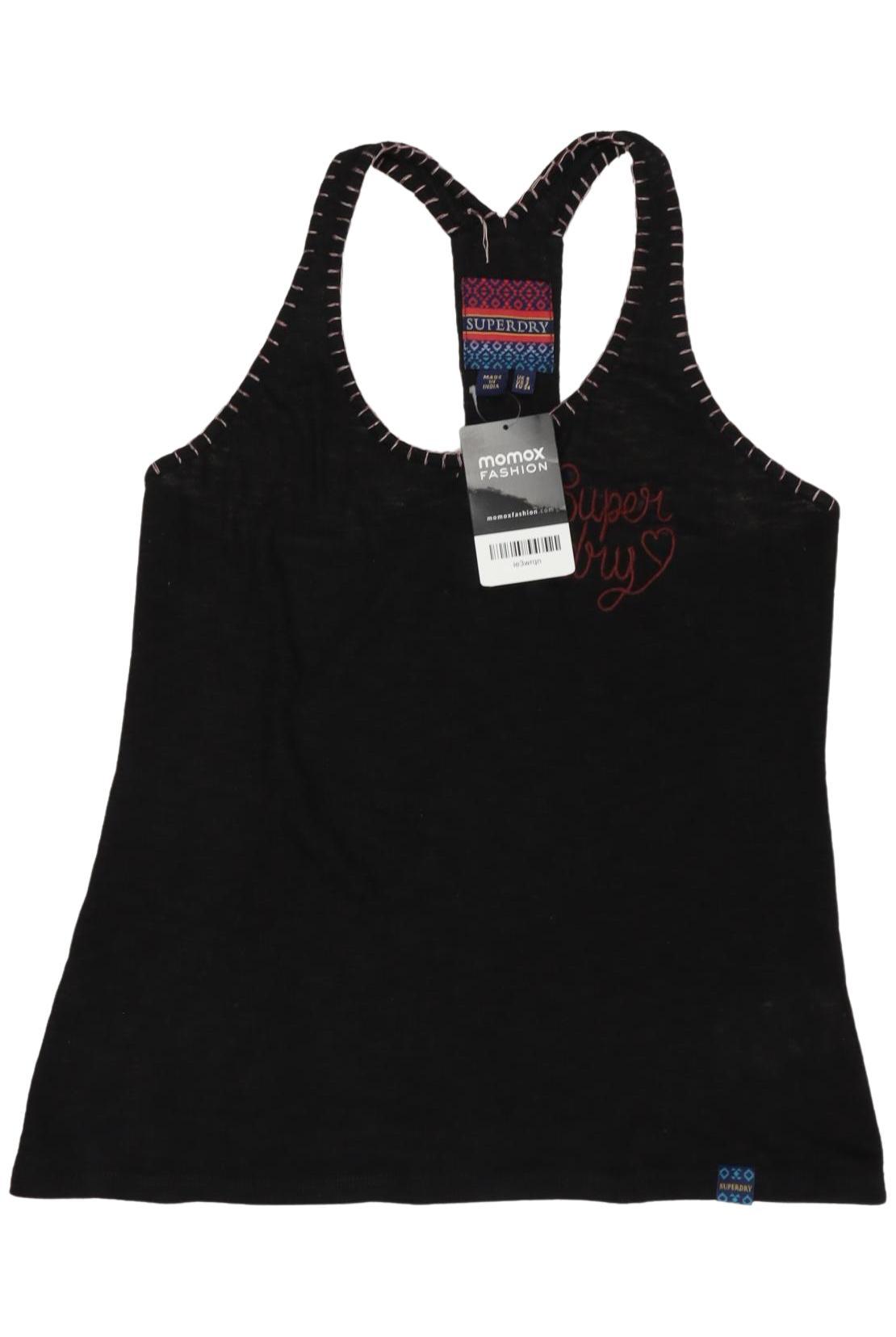 

Superdry Damen Top, schwarz, Gr. 34