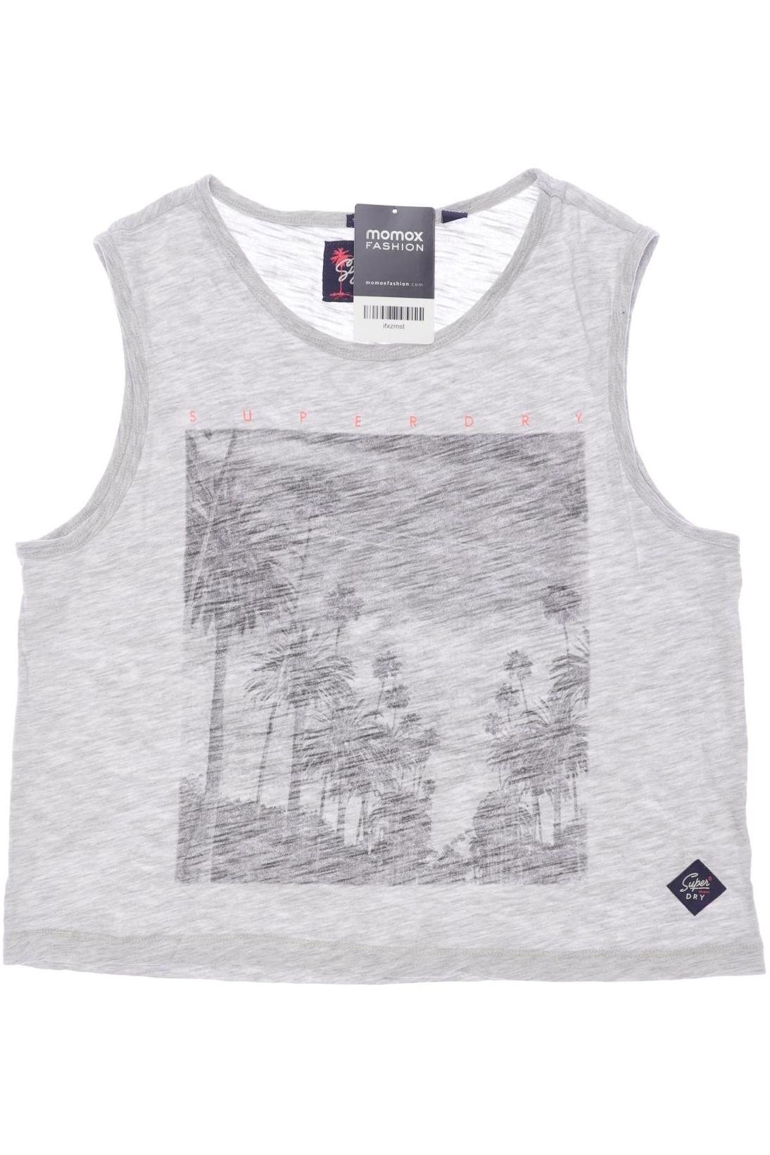 

Superdry Damen Top, grau, Gr. 34