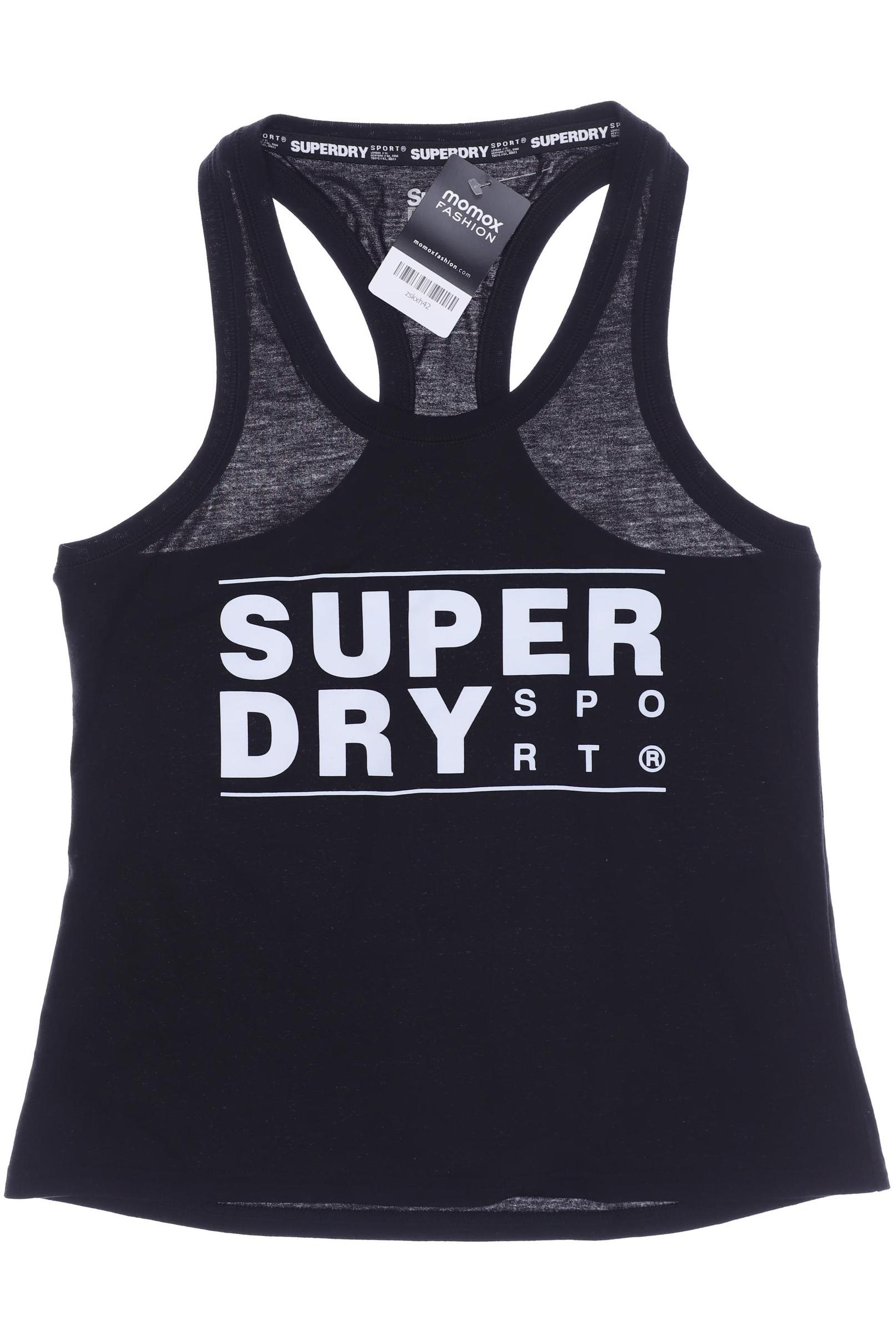 

Superdry Damen Top, schwarz, Gr. 36