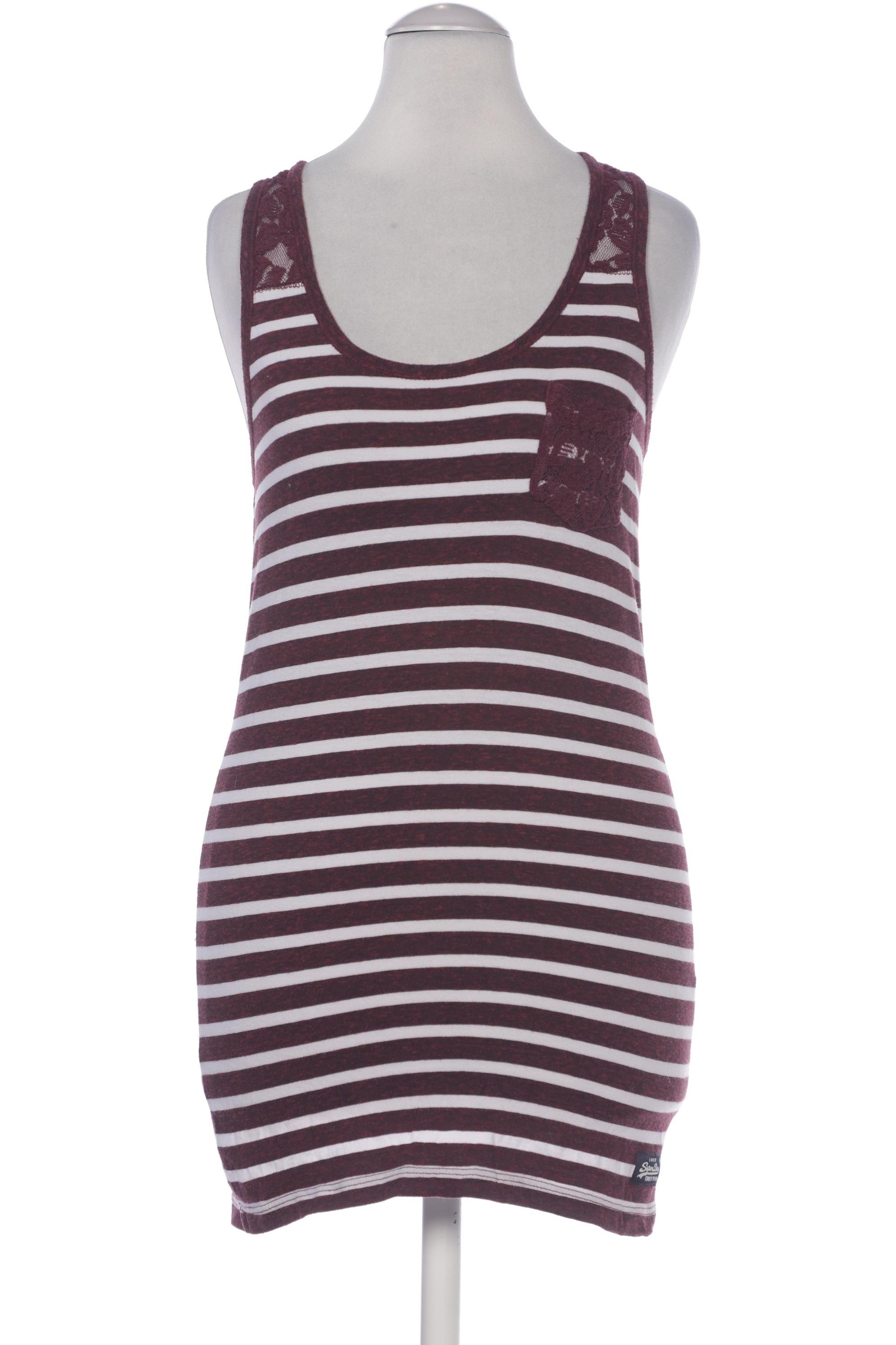 

Superdry Damen Top, bordeaux, Gr. 34