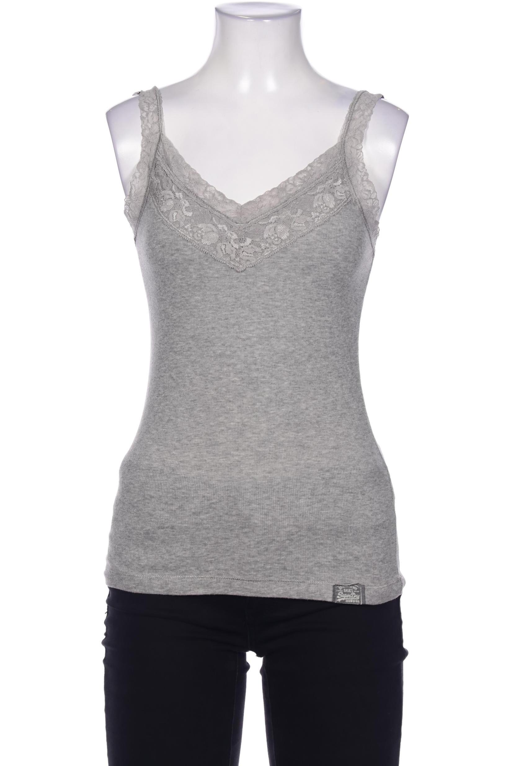 

Superdry Damen Top, grau, Gr. 36