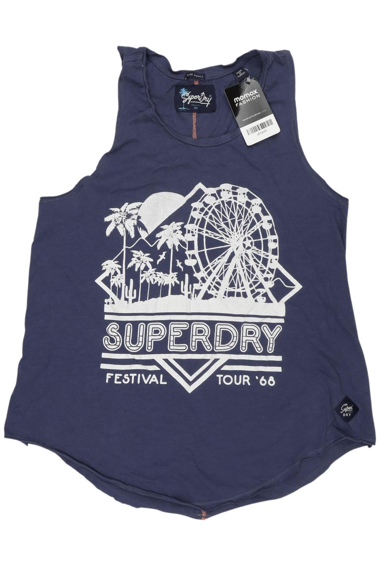

Superdry Damen Top, blau, Gr. 36