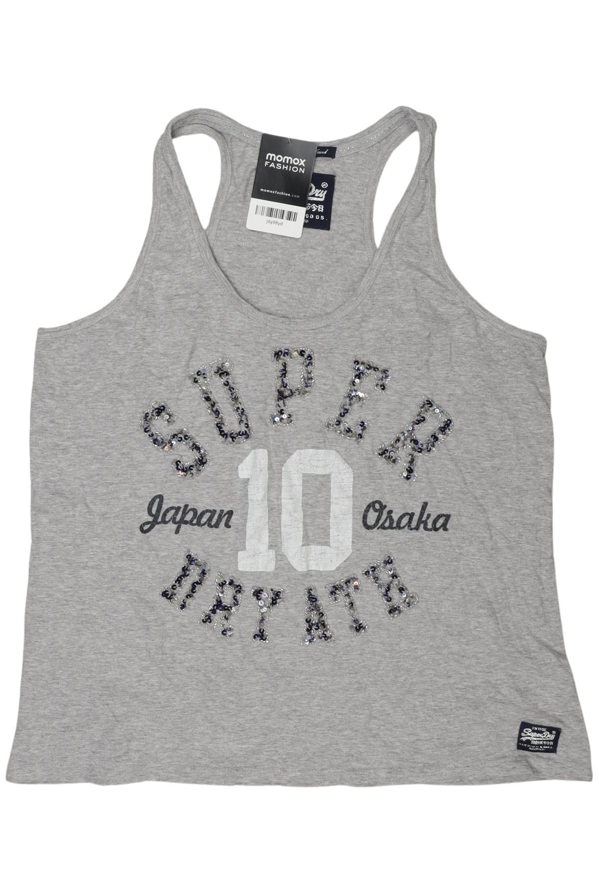 

Superdry Damen Top, grau, Gr. 38