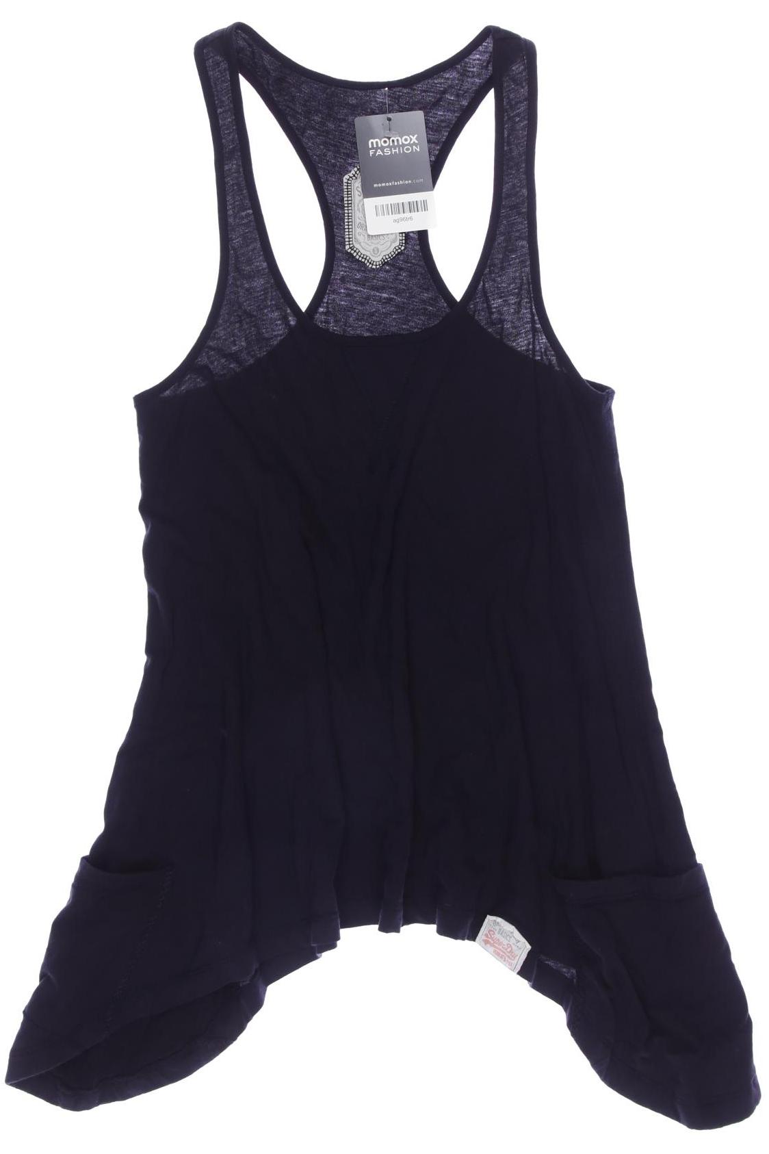 

Superdry Damen Top, marineblau, Gr. 36