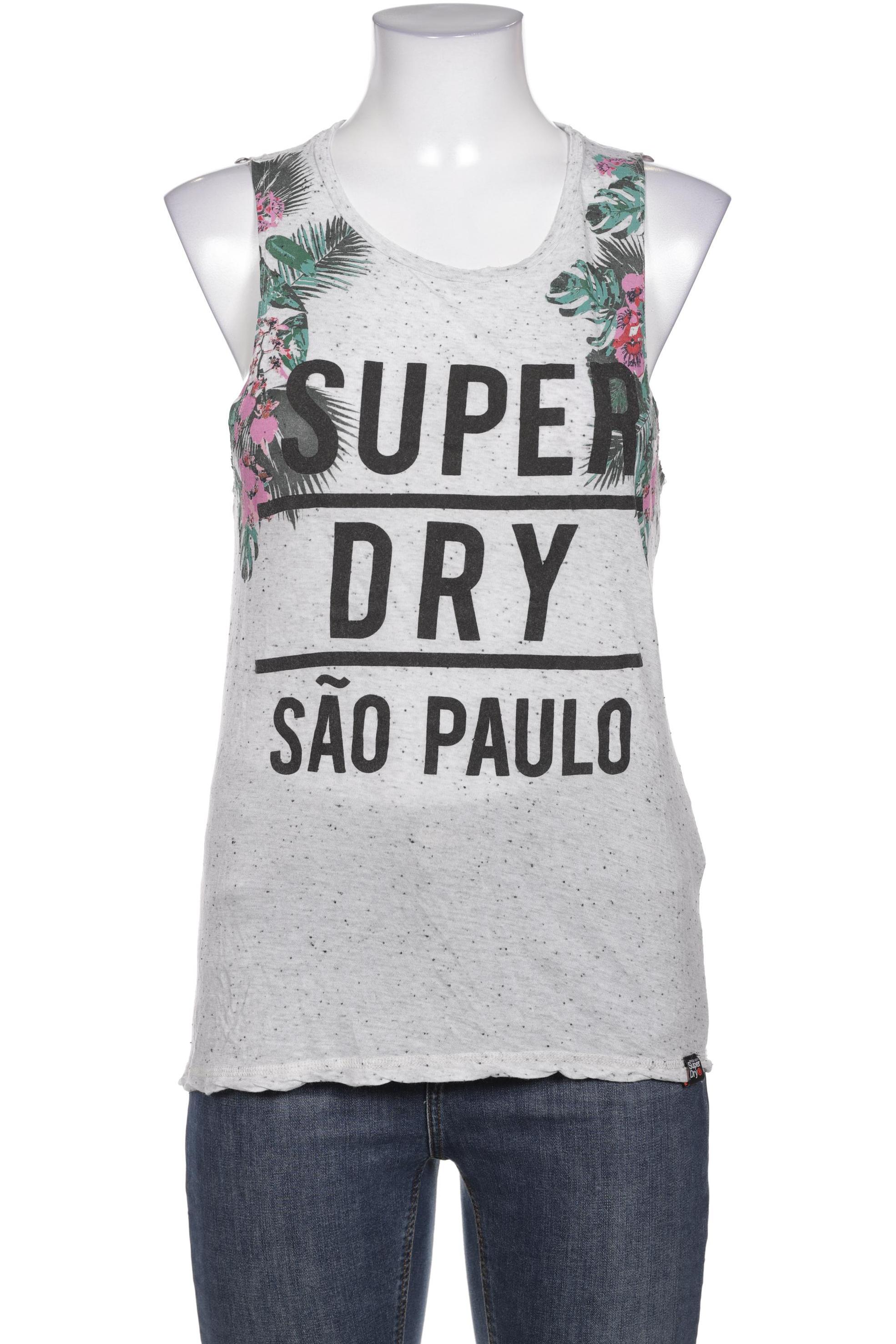 

Superdry Damen Top, grau, Gr. 34