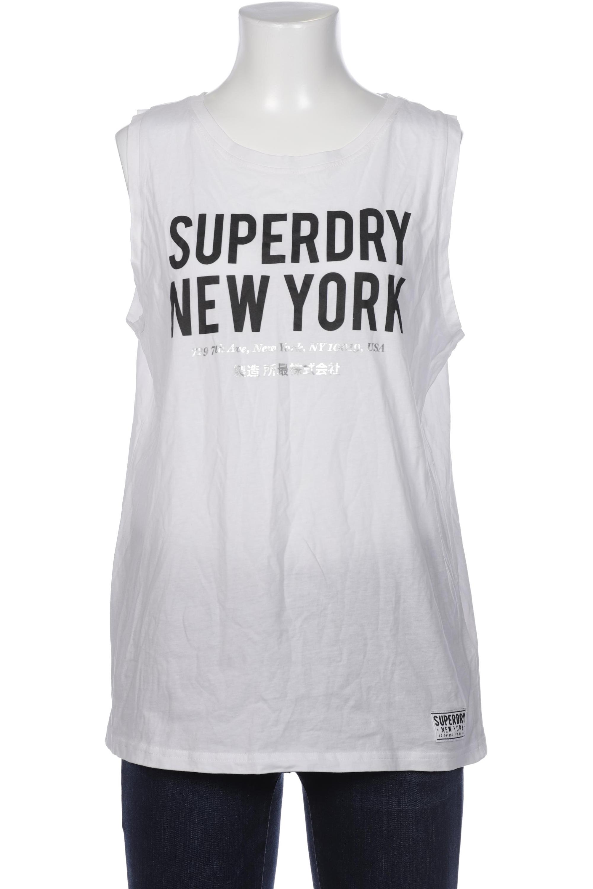

Superdry Damen Top, weiß, Gr. 40